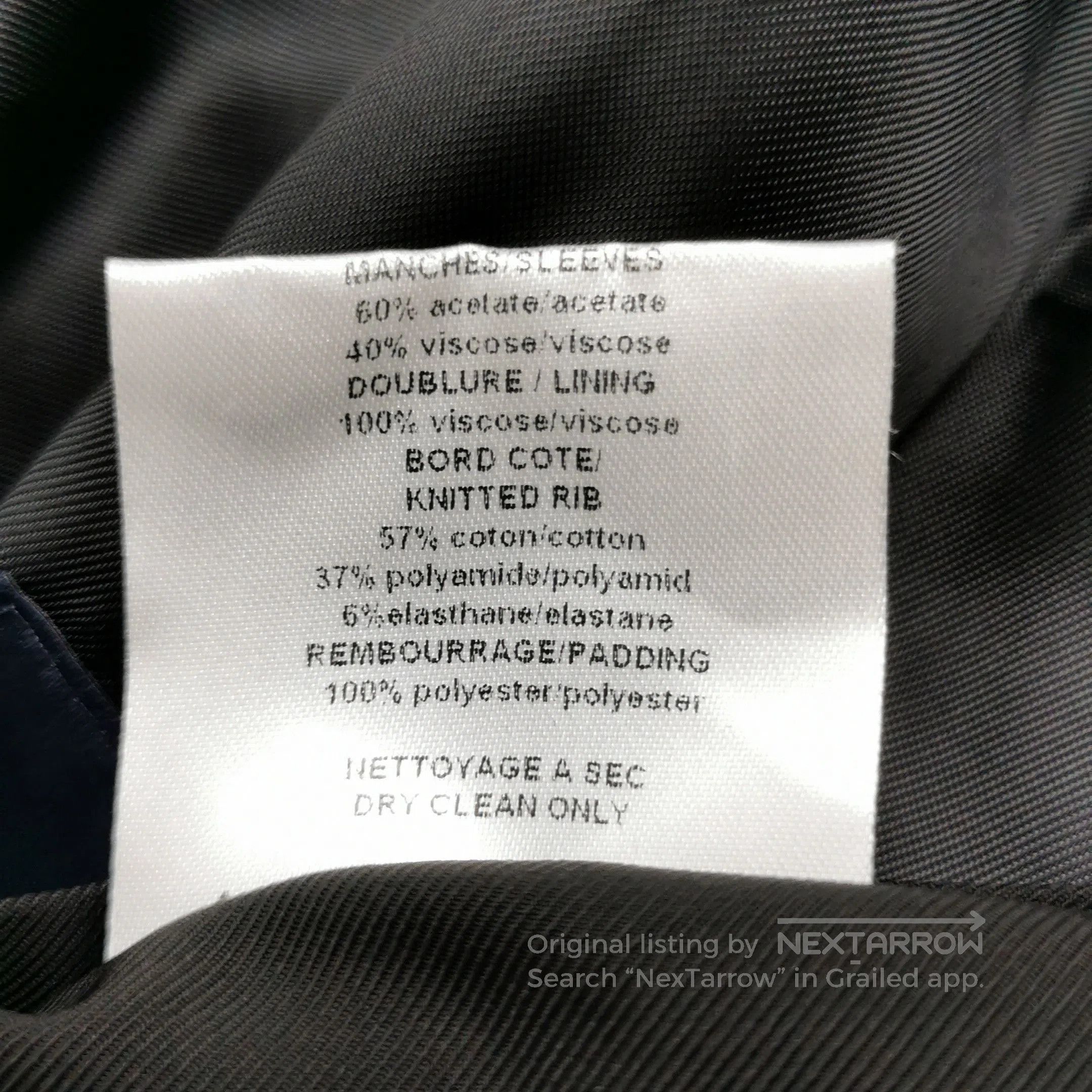Louis Vuitton Lanvin Wool Blend Colorblock Zip Jacket M. Size US M / EU 48-50 / 2 - 8 Thumbnail