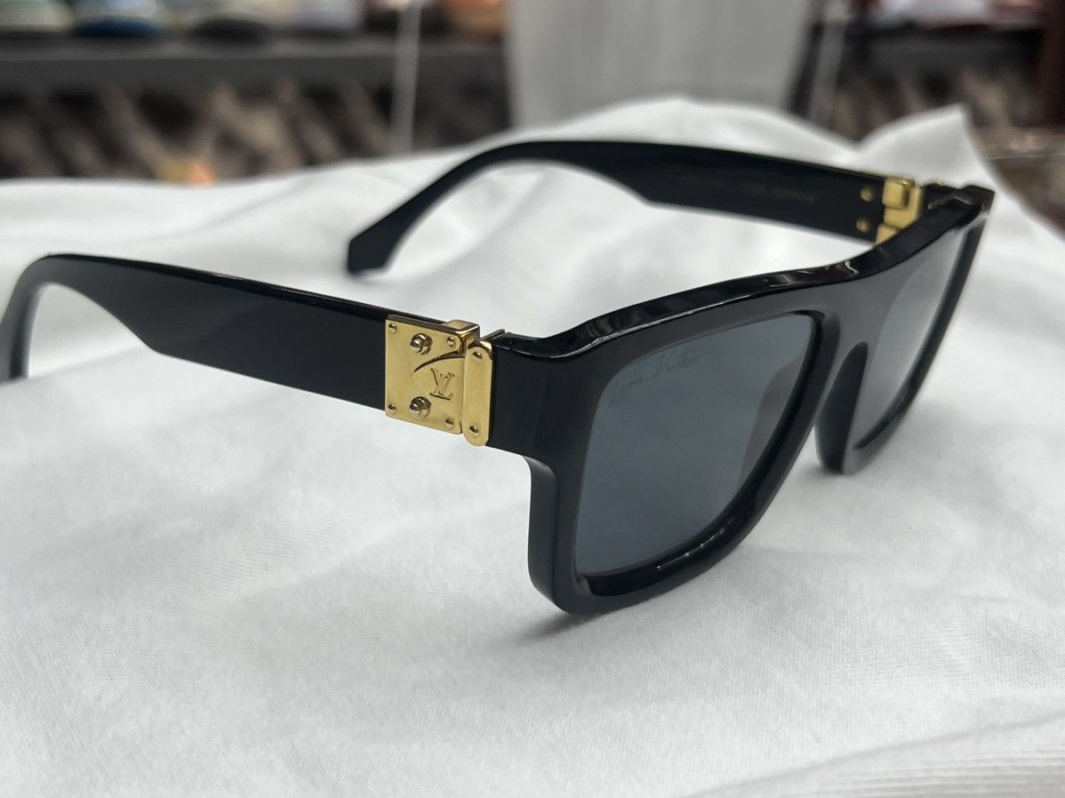 Louis Vuitton Louis Vuitton Acetate Square Sunglasses Size ONE SIZE - 4 Thumbnail