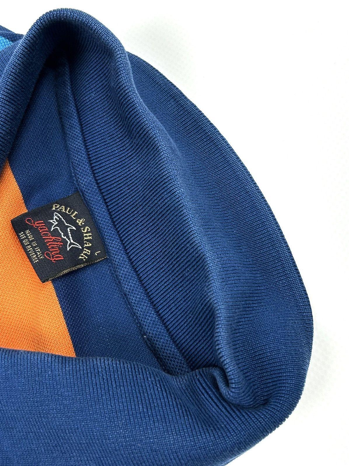 Paul & Shark Paul Shark Multicolor Striped Polo Shirt Size L Old Money Size US L / EU 52-54 / 3 - 15 Thumbnail