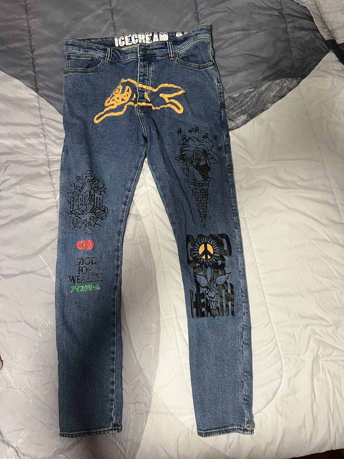 Icecream Icecream The Sound of Music Jeans Size US 34 / EU 50 - 2 Thumbnail