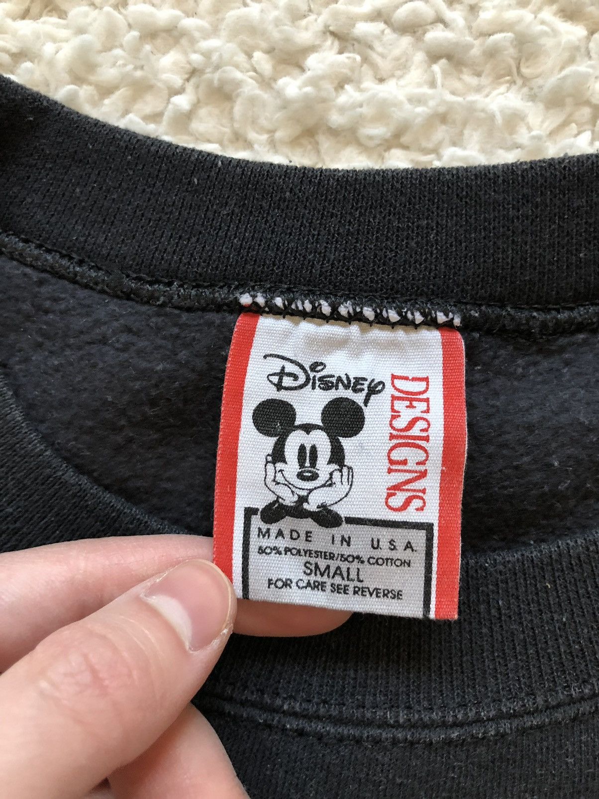 Disney × Mickey Mouse × Vintage Sweatshirt Mickey Walt Disney World Vintage 80’s 90’s Size US M / EU 48-50 / 2 - 3 Thumbnail