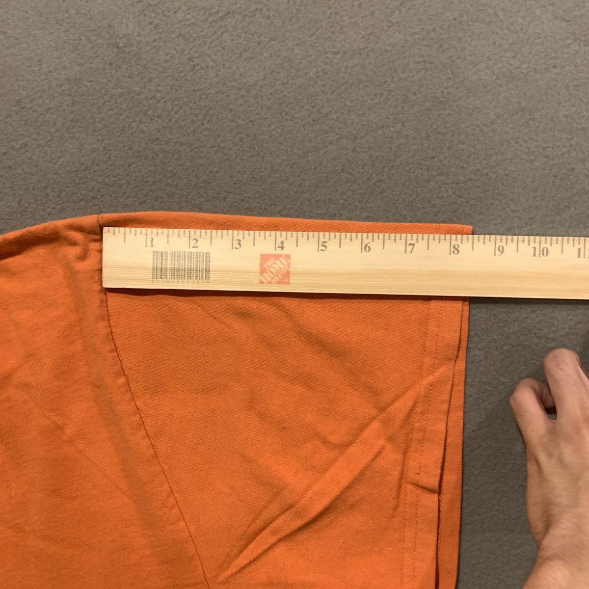 Nike Nike Y2K Short Sleeve Tee Orange XXL Grey Tag 2000s Vintage Size US XXL / EU 58 / 5 - 12 Thumbnail
