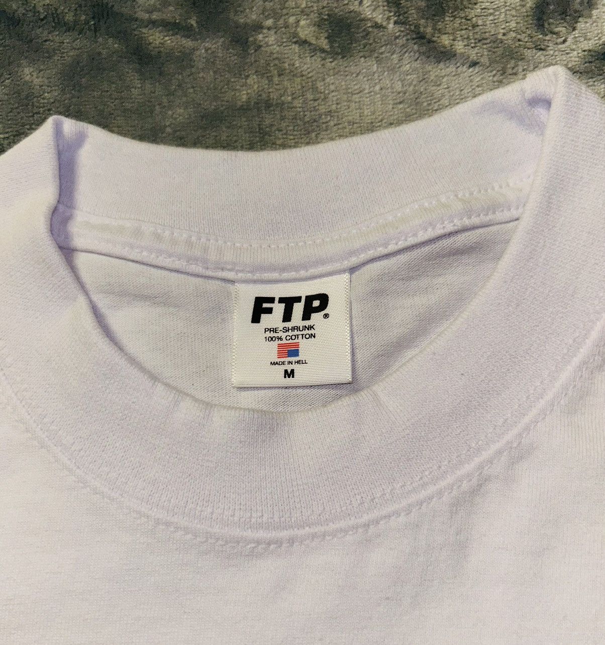 Fuck The Population FTP Rhinestone T-shirt Size US M / EU 48-50 / 2 - 3 Thumbnail