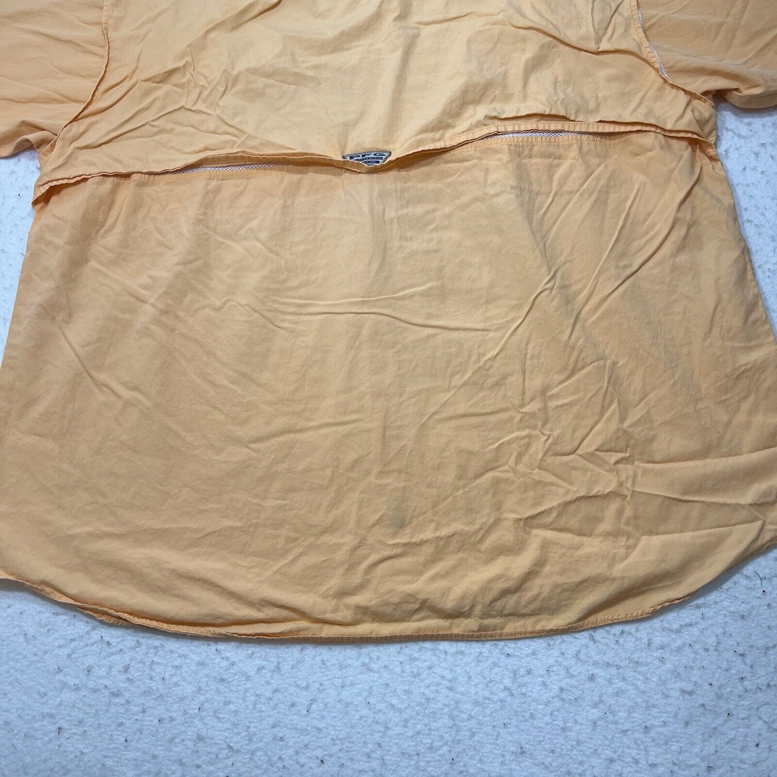 Columbia Columbia Orange Short Sleeve Utility Outdoors Shirt Size US XXL / EU 58 / 5 - 12 Thumbnail