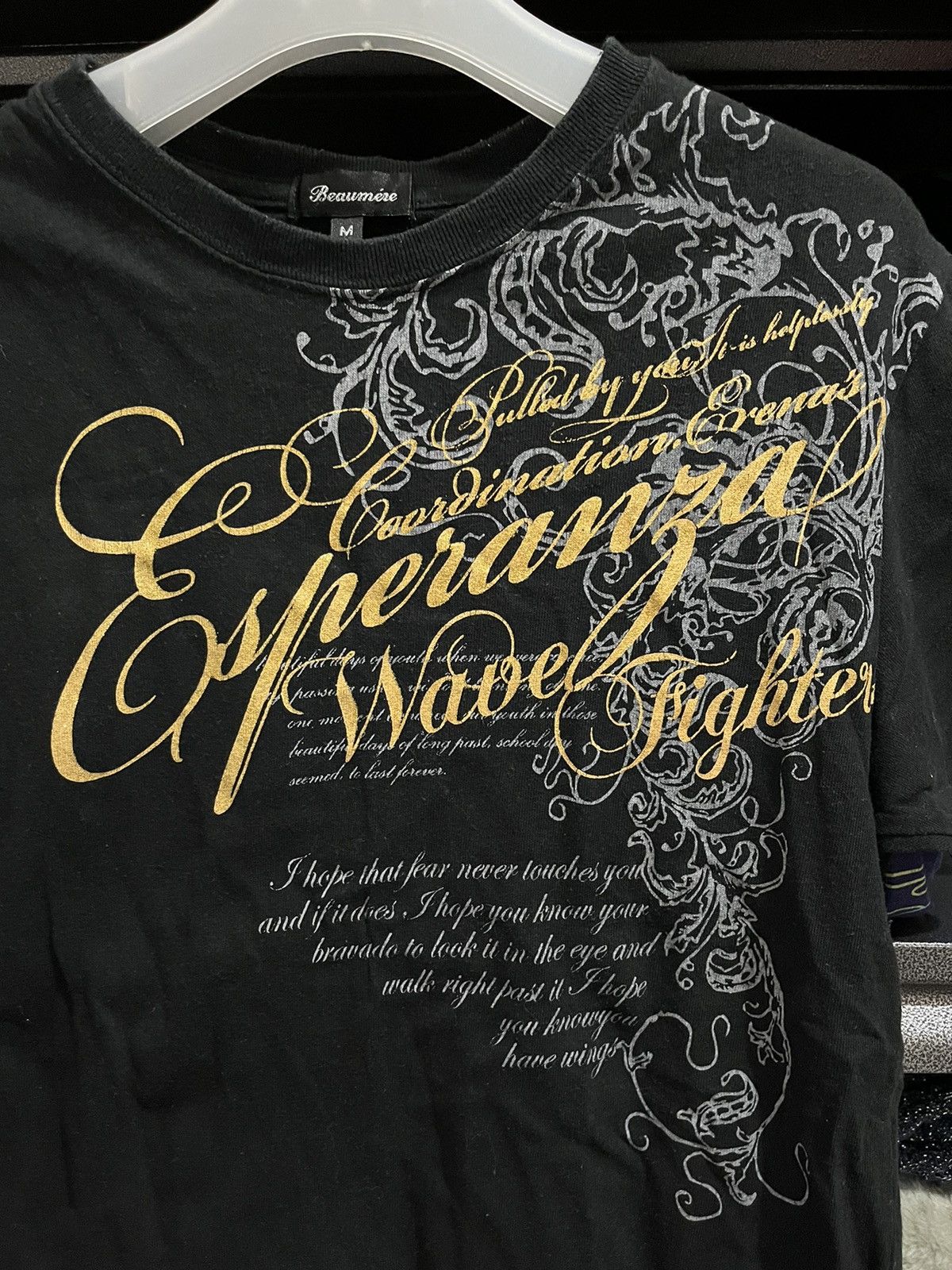 20471120 Beaumere poem tees Size US S / EU 44-46 / 1 - 3 Thumbnail