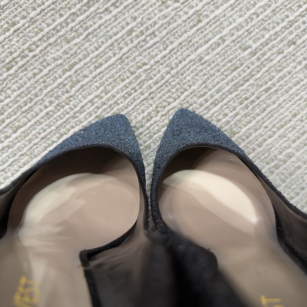 Nine West Nine West Womens Tatiana Stiletto Pointed Toe Glitter Heels Size US 9.5 / IT 39.5 - 8 Thumbnail