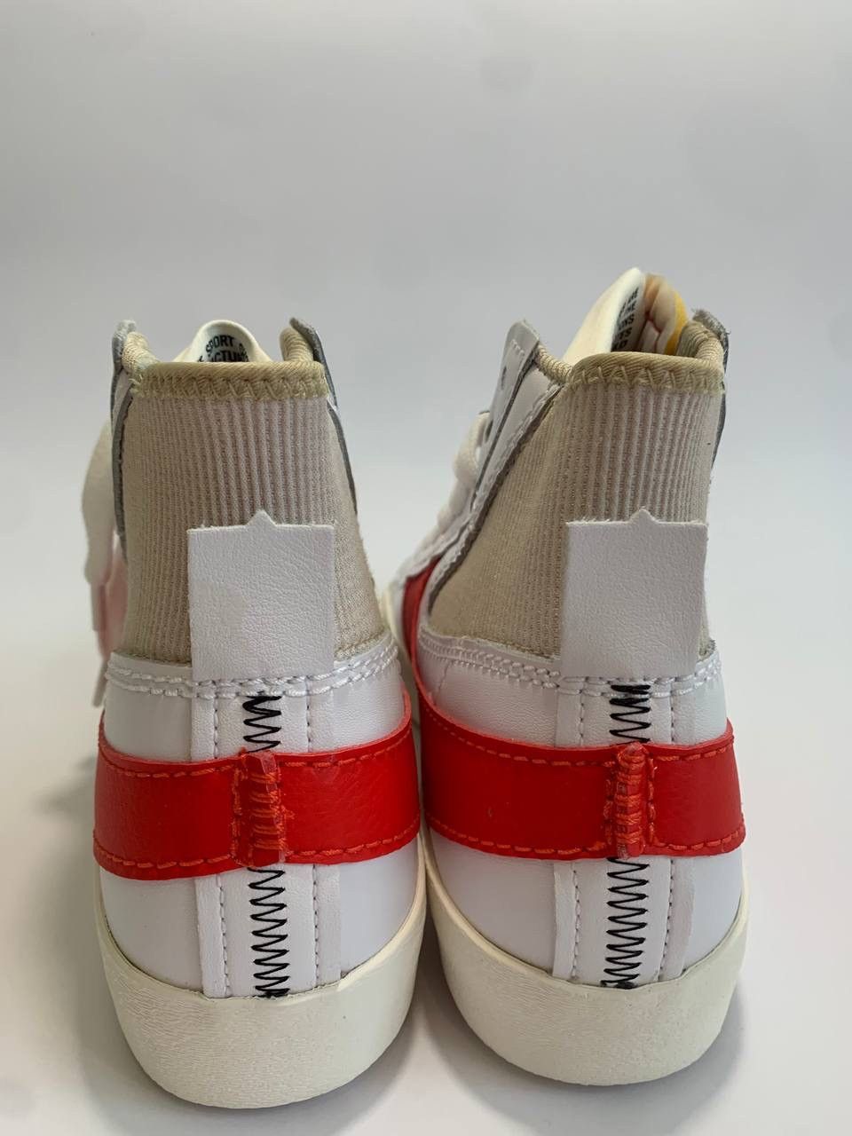 Nike Nike blazer mid 77 jumbo white habanero red size 8,5 Size US 8.5 / EU 41-42 - 3 Thumbnail