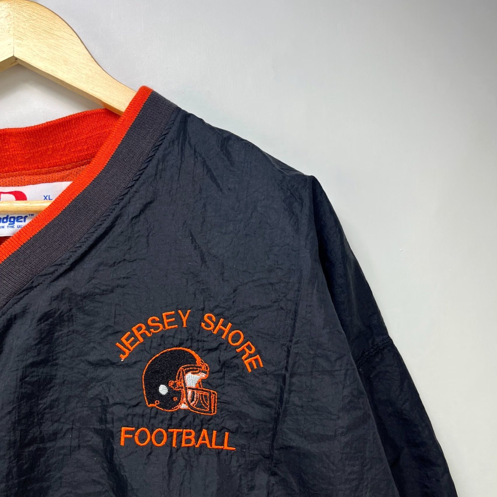 Vintage Vintage 90s Jersey Shore Dodger Windbreaker Jacket XL Black User: Vintage 90s Jersey Shore Dodger Windbreaker Jacket XL Black Size US XL / EU 56 / 4 - 3 Thumbnail