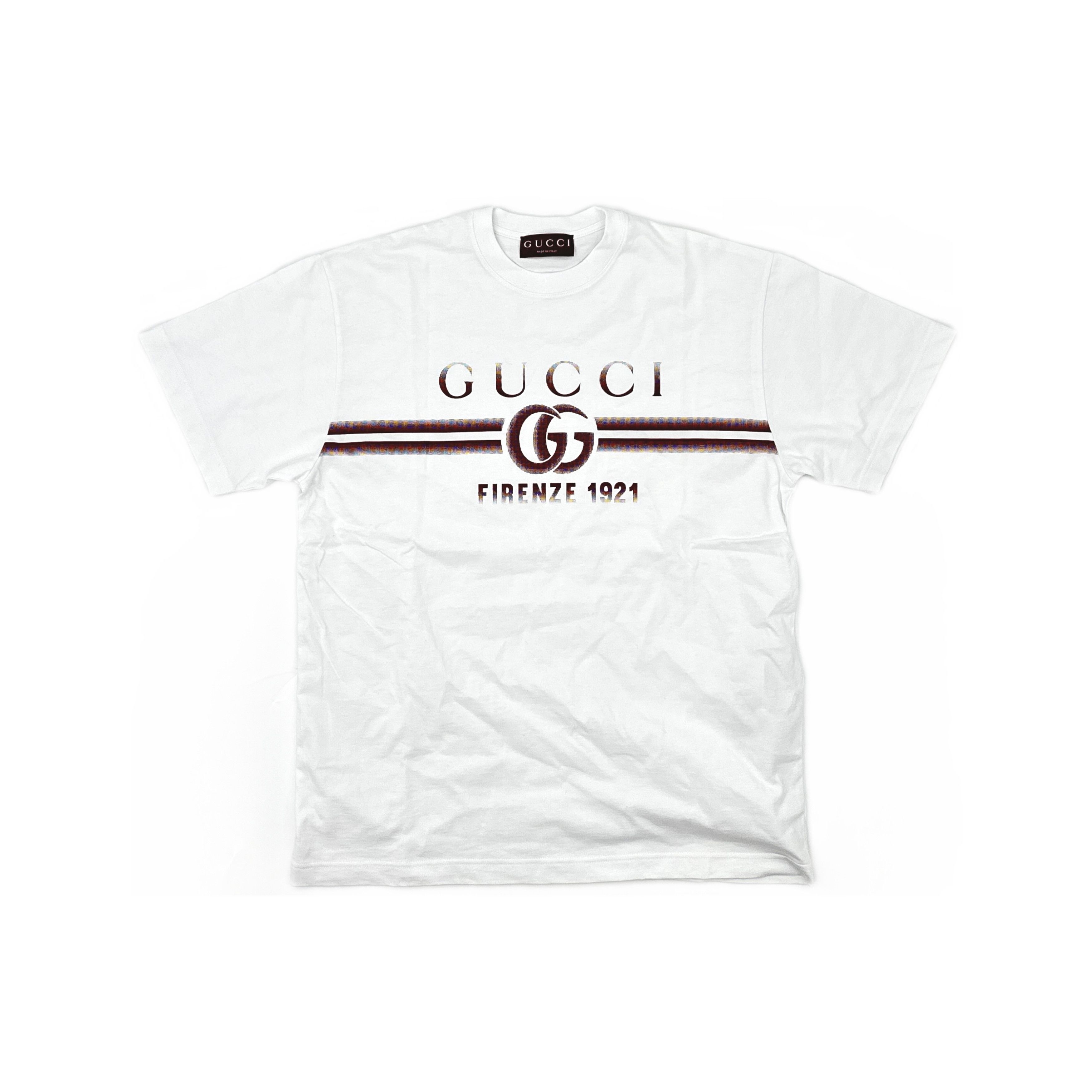Gucci Gucci Logo Print T-Shirt Size M Size US M / EU 48-50 / 2 - 1 Thumbnail
