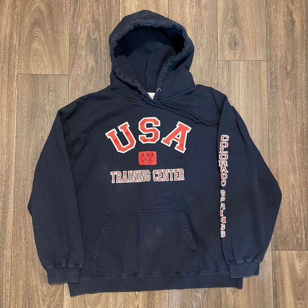 The Unbranded Brand USA training Olympics Colorado Springs hoodie size L Size US L / EU 52-54 / 3 - 1 Thumbnail