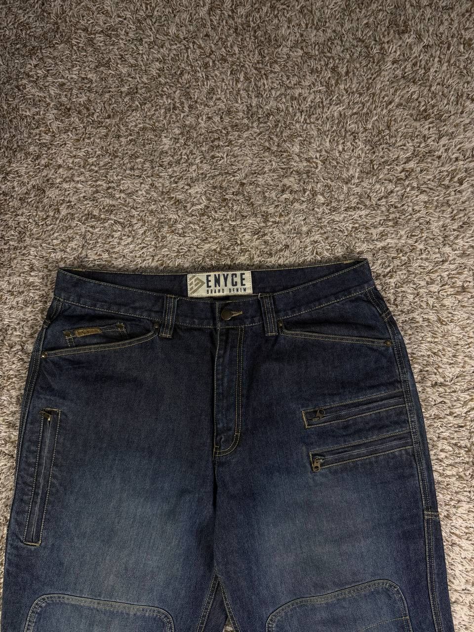 Enyce ENYCE Y2K Baggy Utility Jeans Hip Hop Multi Zipper Size US 36 / EU 52 - 3 Thumbnail