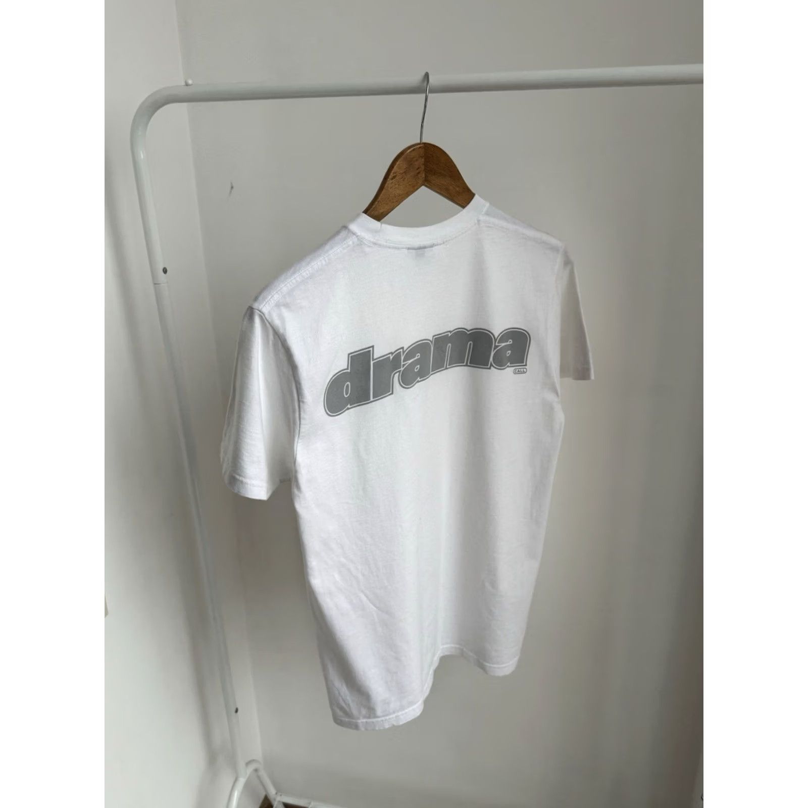 Vintage Drama Call T-Shirt Men’s Size S Short Sleeve White Logo 90s Vintage Streetwear Design Graphic Casual Cotton Logo Mens Size US S / EU 44-46 / 1 - 2 Thumbnail