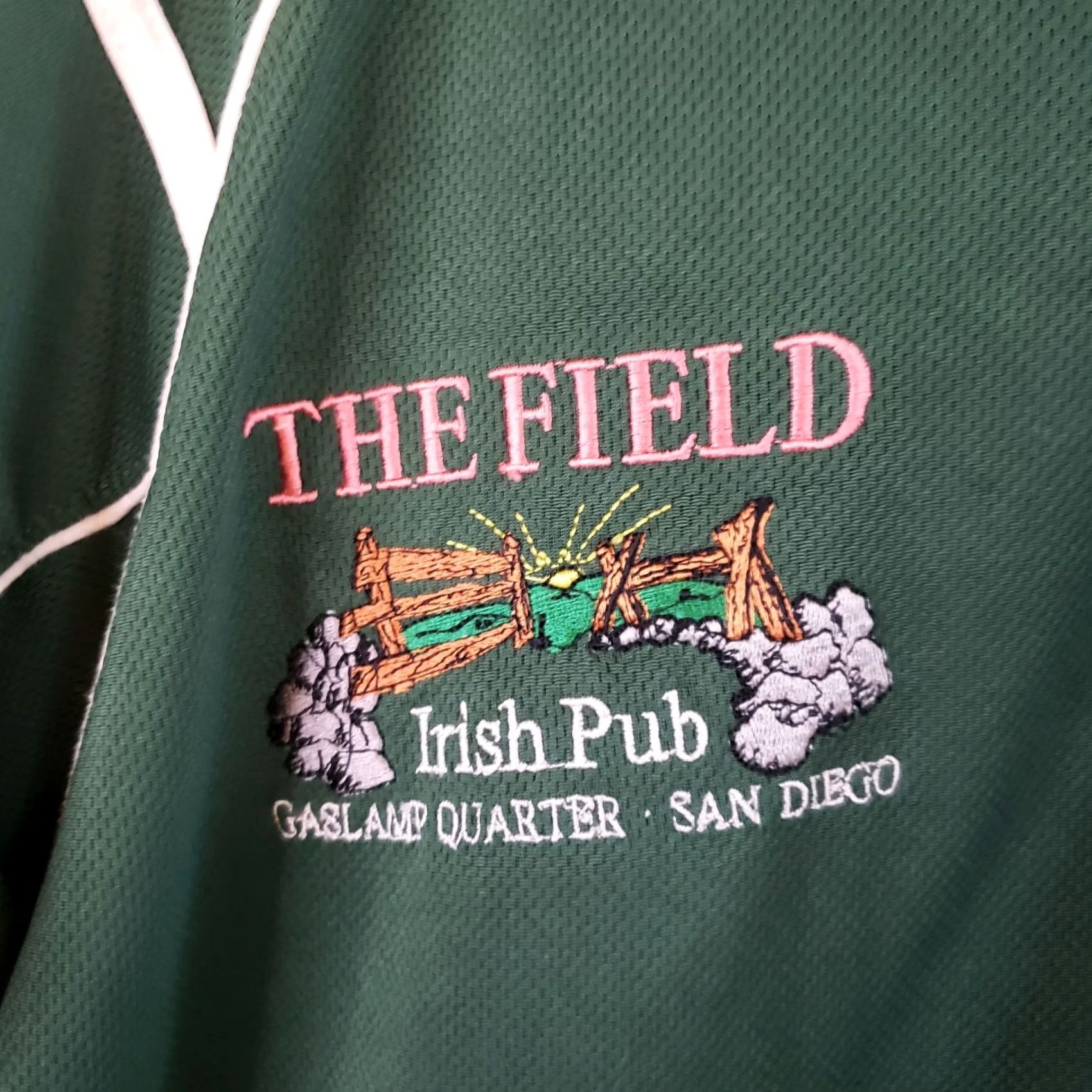 Vintage Live For Rugby Ireland Polo Shirt Jersey Mens M Green White Short Sleeve Polo Shirt Mens Medium Size US M / EU 48-50 / 2 - 4 Thumbnail