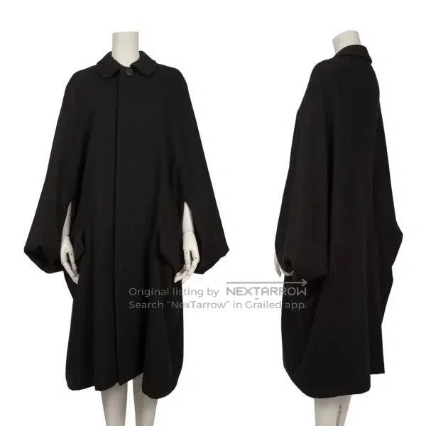 Comme des Garcons Comme Des Garcons size F Black vintage coat Size M / US 6-8 / IT 42-44 - 1 Thumbnail