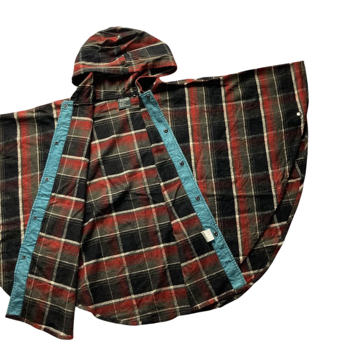 Manastash MANATASH MULTICOLOR CHECKERED PONCHO Size US M / EU 48-50 / 2 - 13 Thumbnail