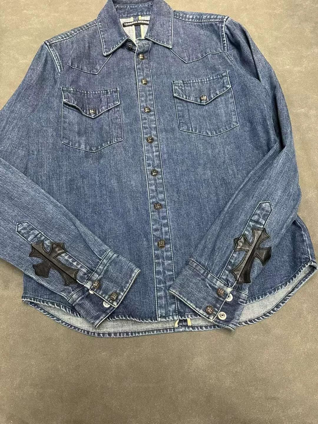 Chrome Hearts Chrome Hearts Denim Work Dog Patch Silver XS 95N Size US XS / EU 42 / 0 - 1 Thumbnail