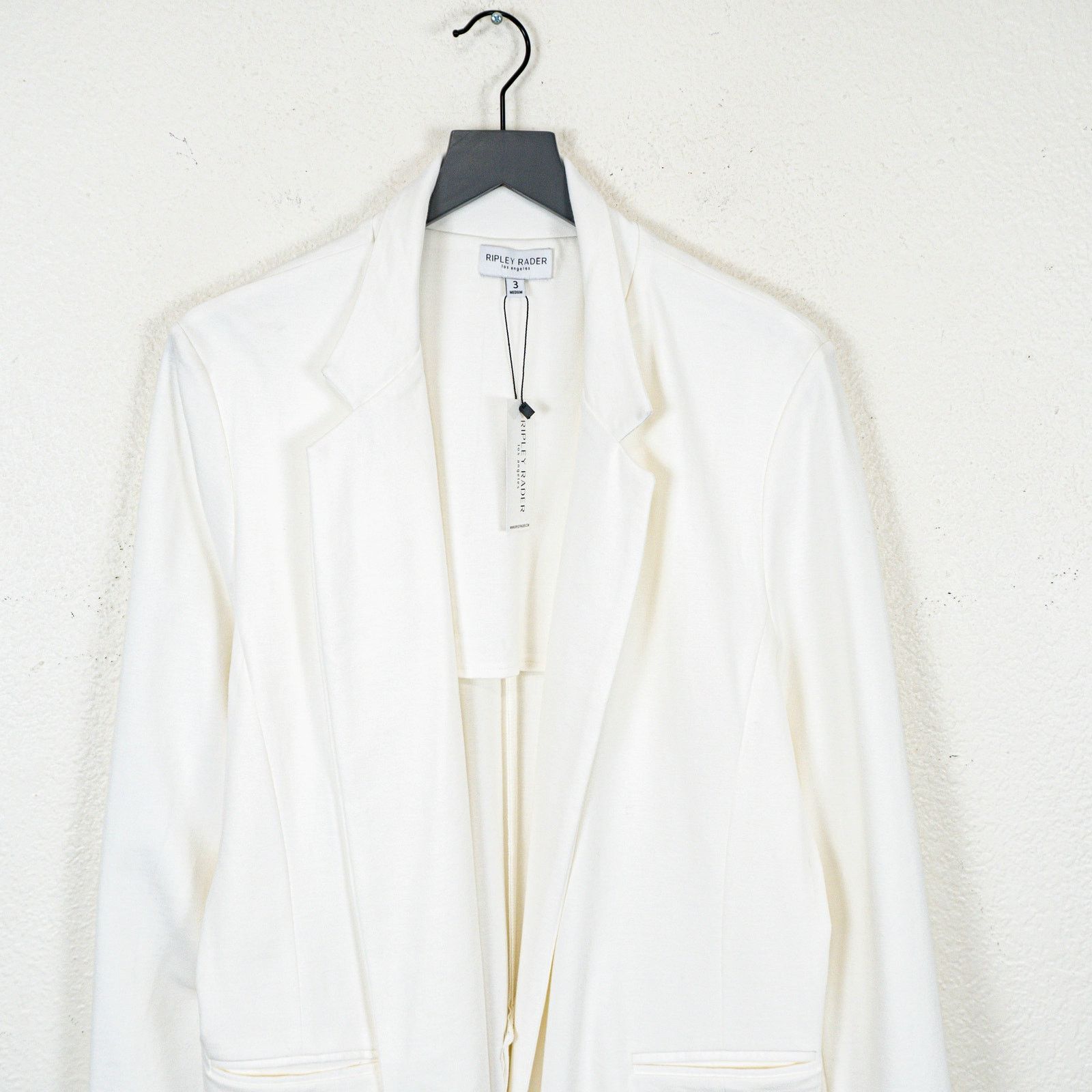 Other RIPLEY RADER Off-white Ponte knit Oversized Blazer 3(M) Size M / US 6-8 / IT 42-44 - 10 Thumbnail