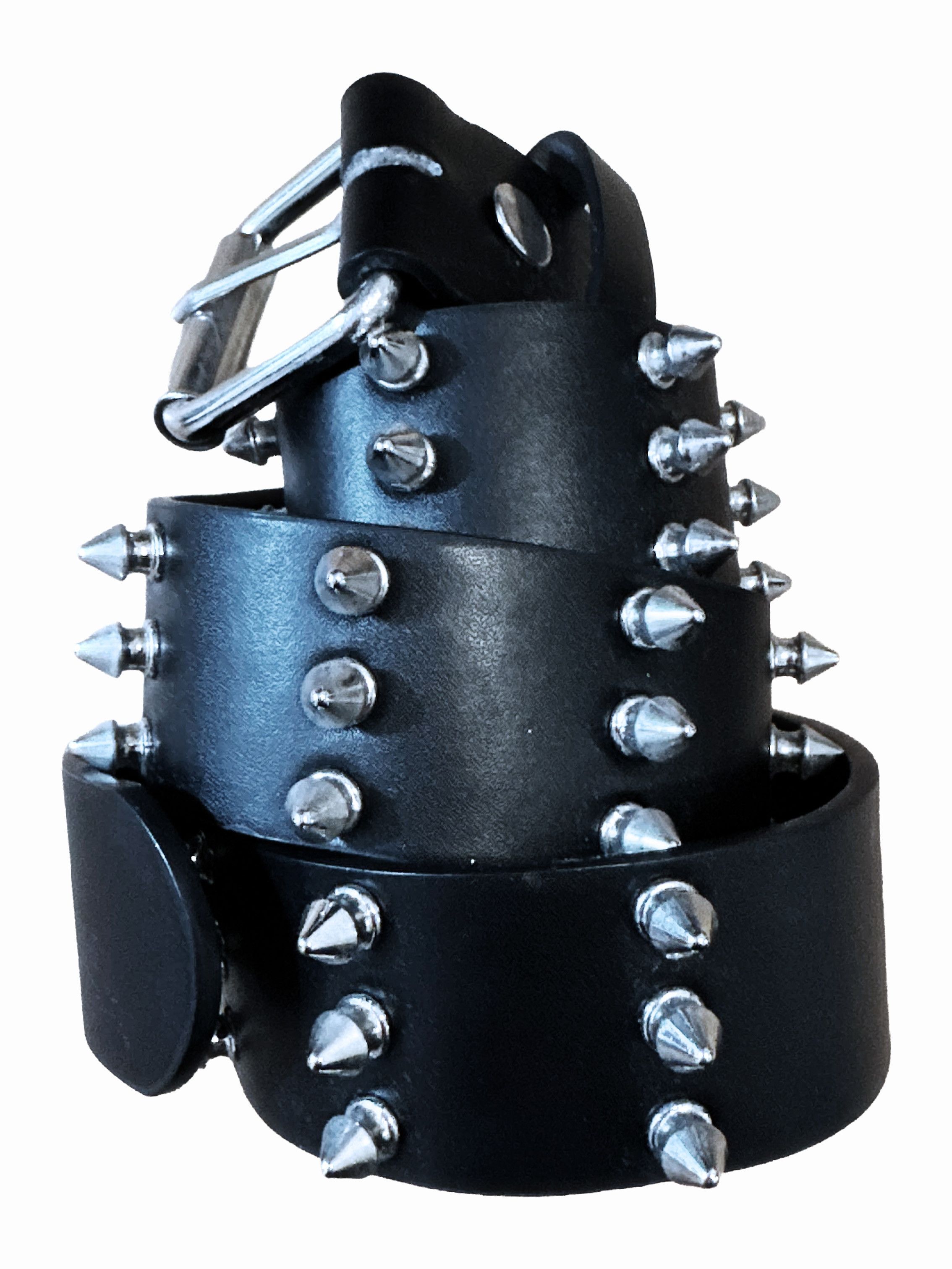 Other Black Punk Spike Belt Size ONE SIZE - 1 Thumbnail
