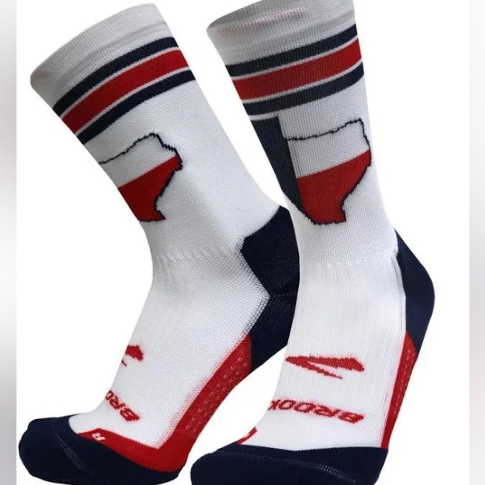 Brooks Brooks Men’s Texas Ghost Lite Crew Socks Size ONE SIZE - 1 Thumbnail