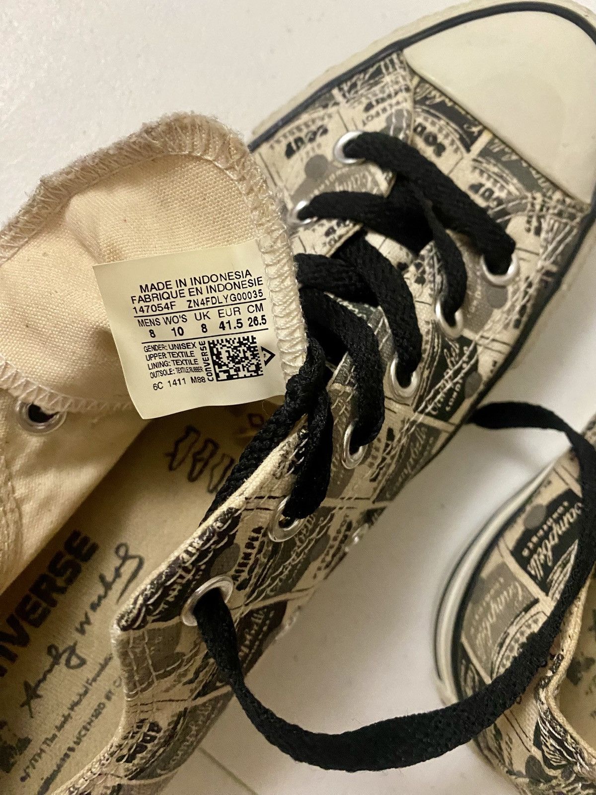 Converse Converse Chucks x Andy Warhol Campbell Soups 8 US Size US 8 / EU 41 - 3 Thumbnail