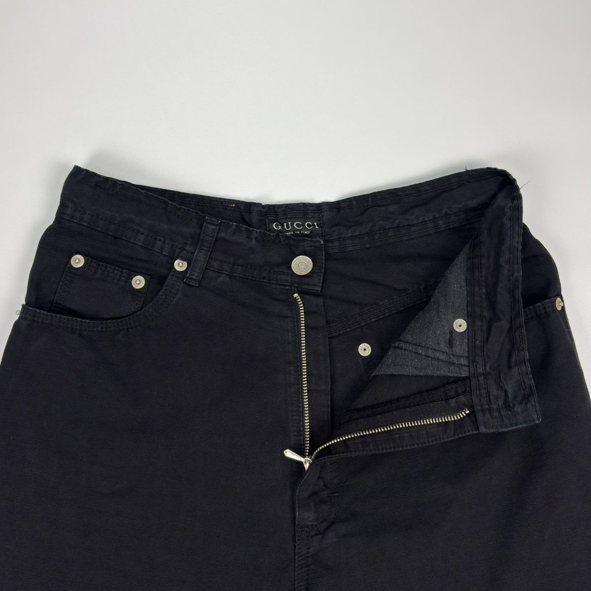 Gucci Gucci Vintage Mom Jeans logo GG Pants Size 32" / US 10 / IT 46 - 13 Thumbnail