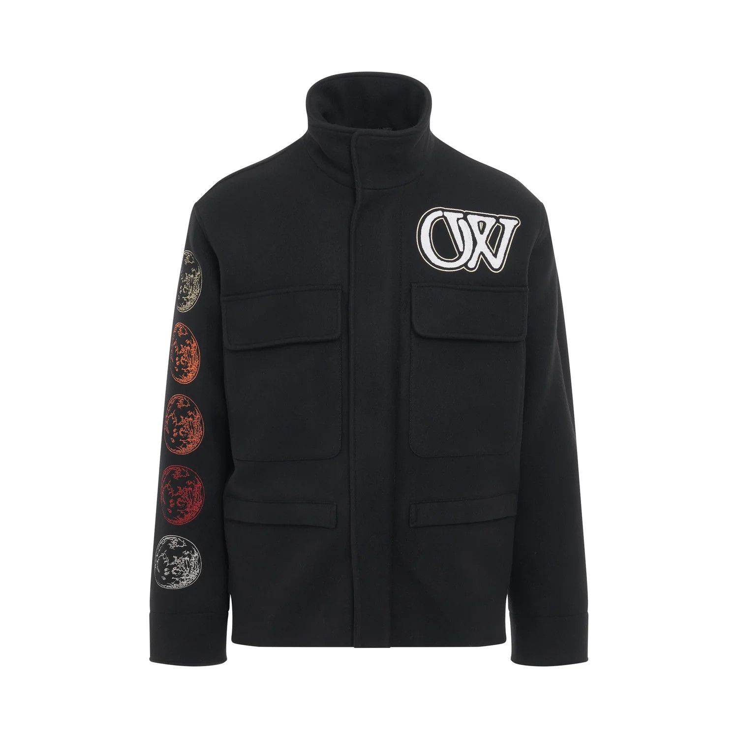 Off-White o1mris0824 Jacket in Black Size US L / EU 52-54 / 3 - 1 Thumbnail