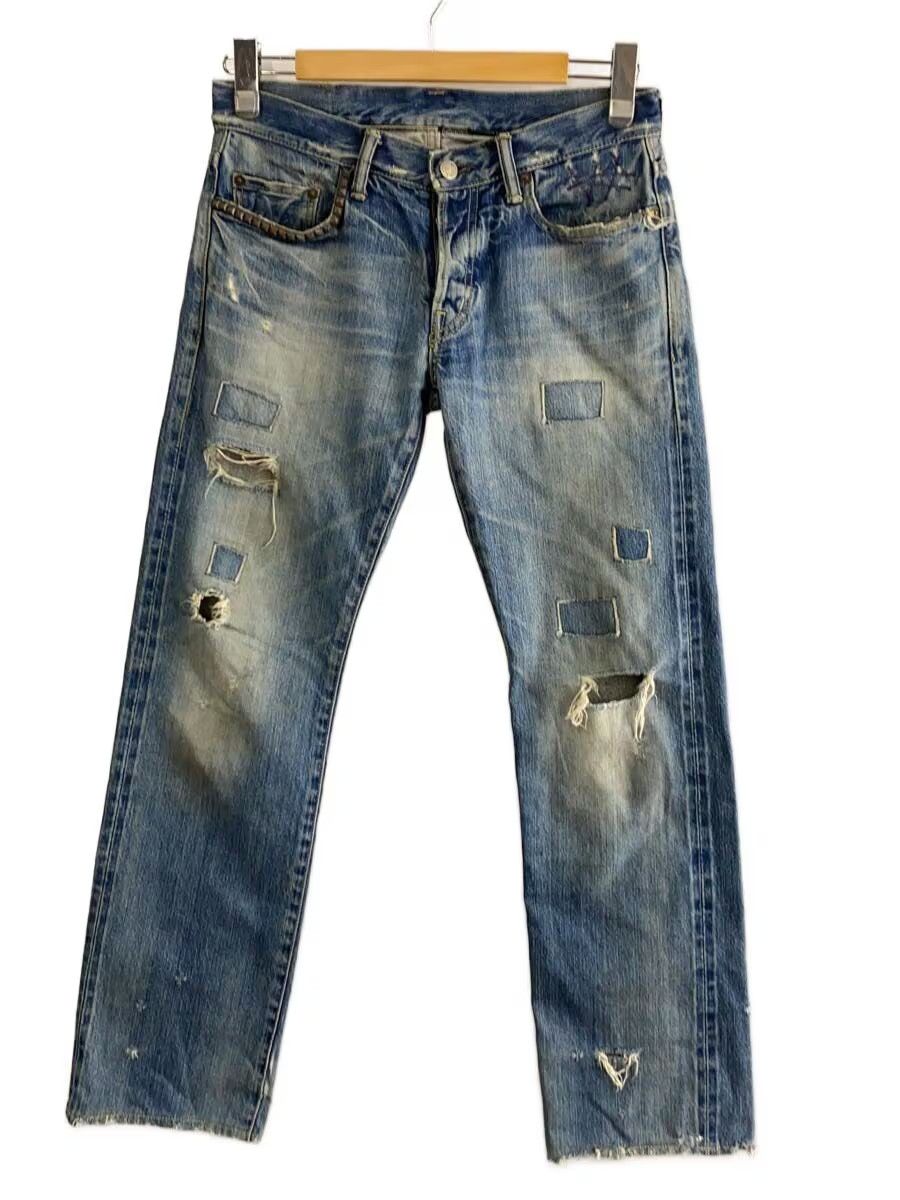 Hysteric Glamour Distressed Patchwork Denim Jeans Size US 30 / EU 46 - 1 Thumbnail