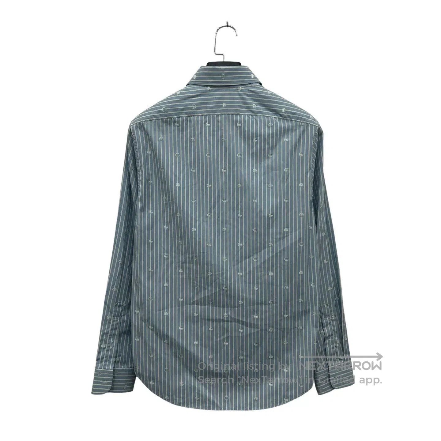 Gucci Gucci Blue Logo Striped Long. Size US S / EU 44-46 / 1 - 2 Thumbnail
