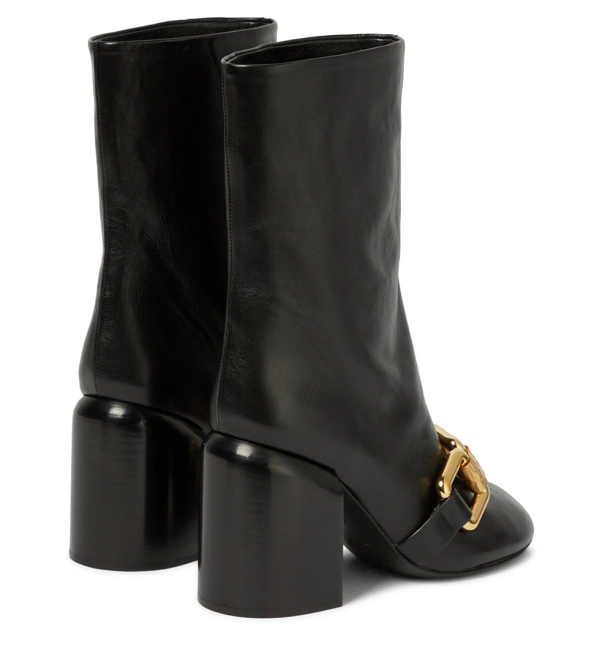 Jil Sander o1y0925 Ankle Boots in Black Size US 6 / IT 36 - 2 Thumbnail