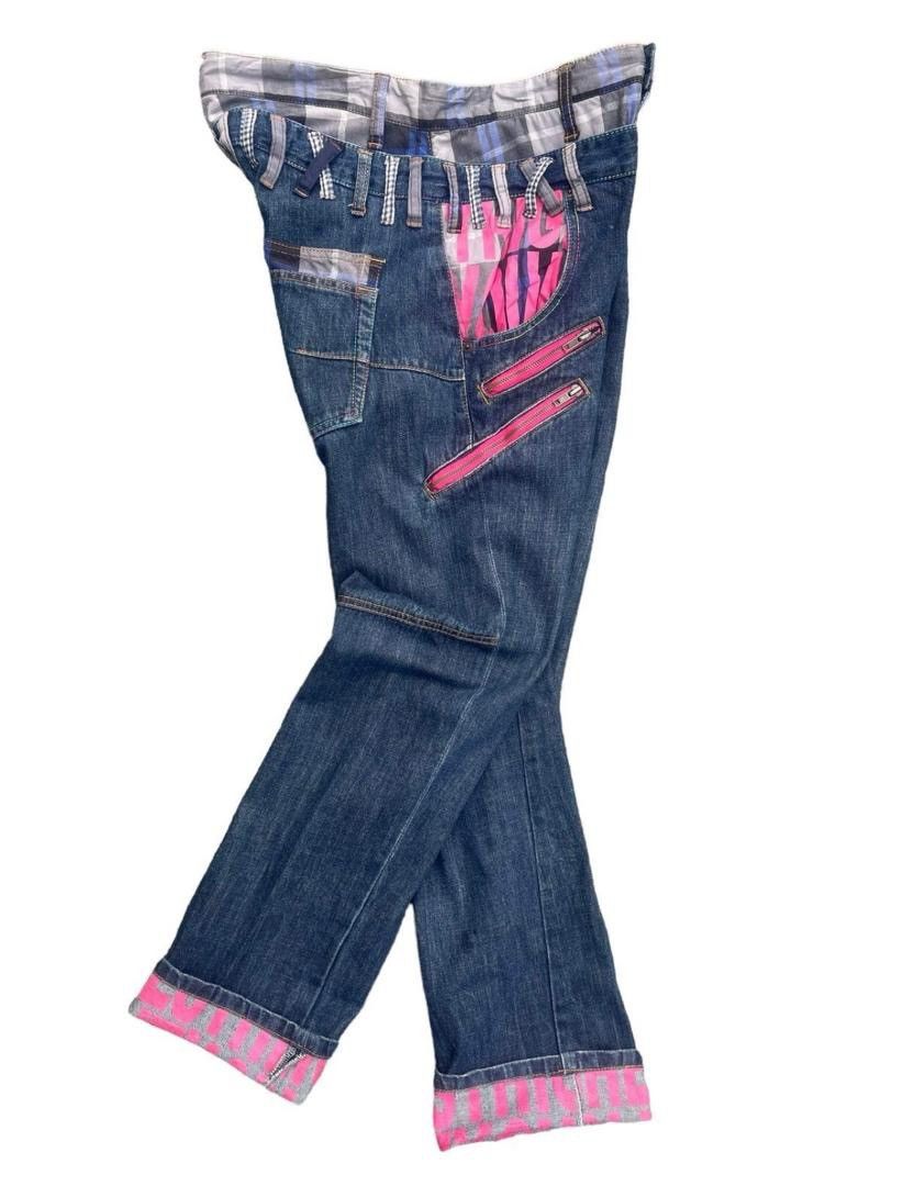 Japanese Brand Japanese Brand Double Waist Jeans Size US 33 - 13 Thumbnail