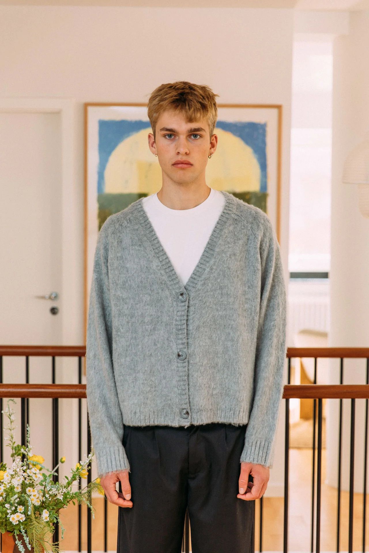 Other 33mm | Cleo Cardigan - Grey (Size Large) Size US L / EU 52-54 / 3 - 2 Thumbnail