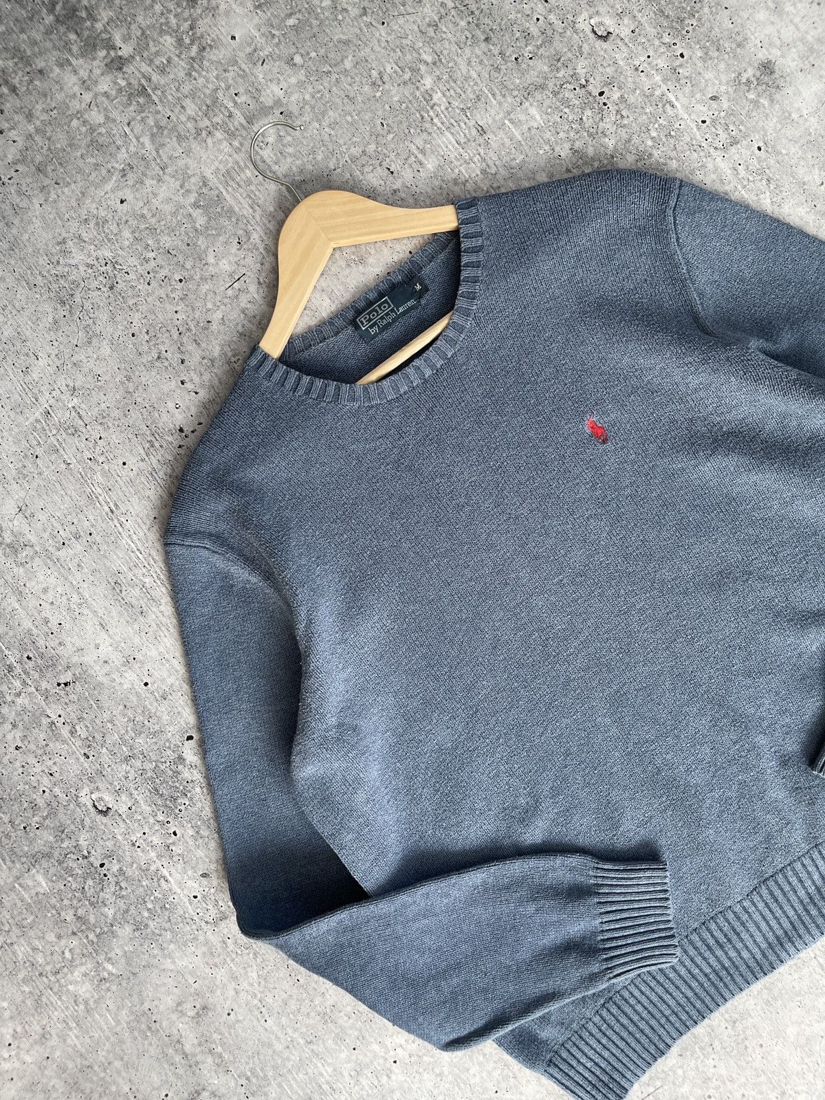 Polo Ralph Lauren × Vintage Polo Ralph Lauren 90S Knited Streetsear Sweater Pullover Size US M / EU 48-50 / 2 - 5 Thumbnail