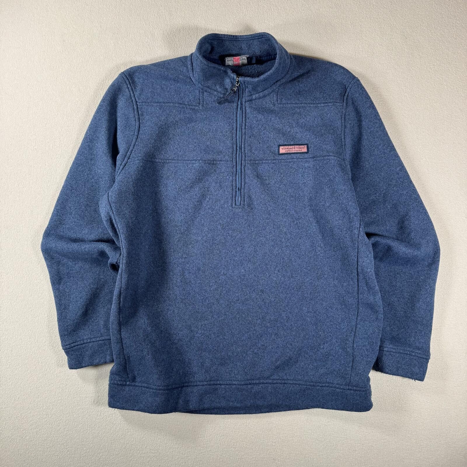 Vineyard Vines Vine yard Vines Quarter Zip Fleece Sweater Size US XL / EU 56 / 4 - 1 Thumbnail