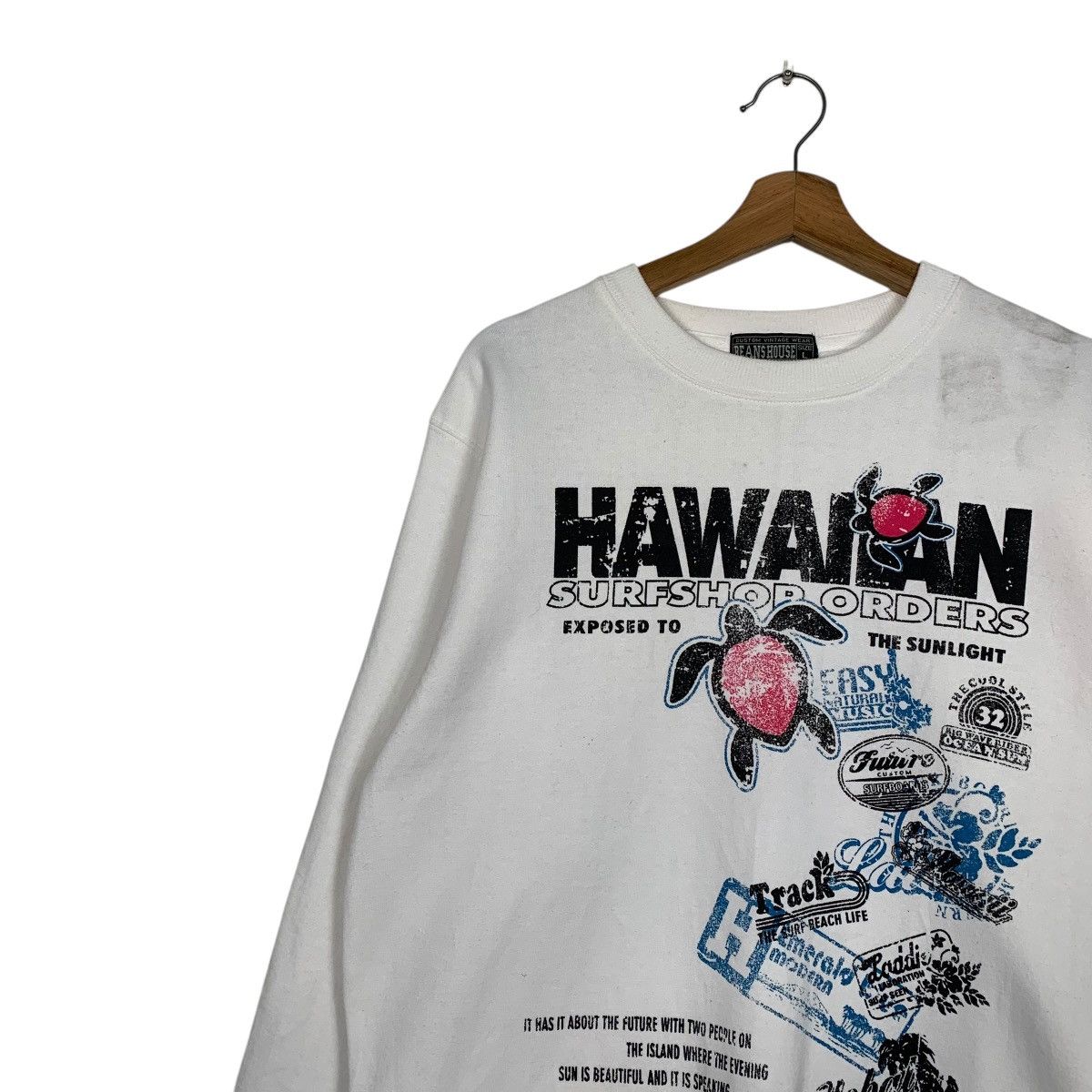 Japanese Brand Hawaian Surf Shop Sweatshirt Size US M / EU 48-50 / 2 - 6 Thumbnail