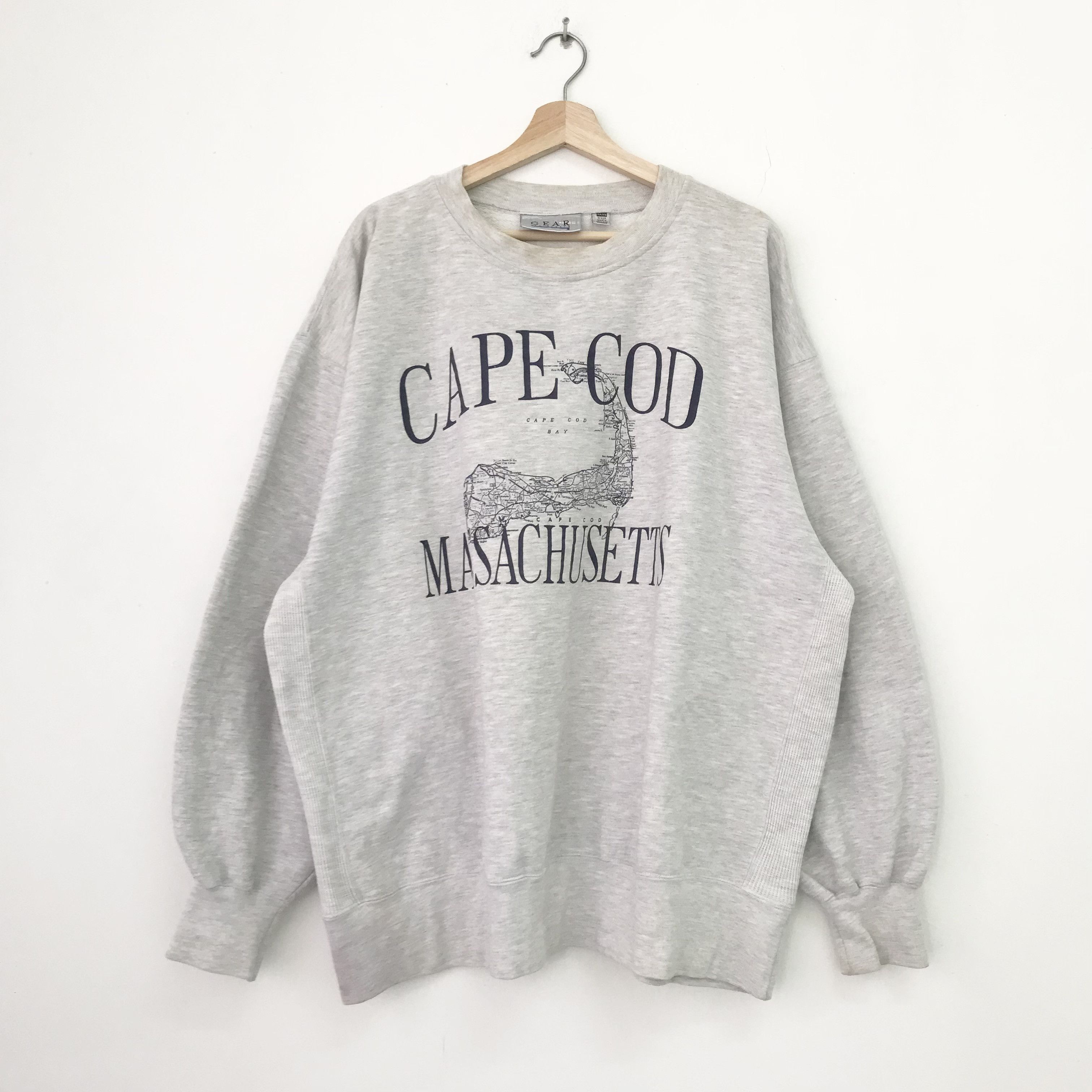 Vintage Vintage 90s Cape Cod Massachusetts Gray - 349 Size US XXL / EU 58 / 5 - 1 Thumbnail