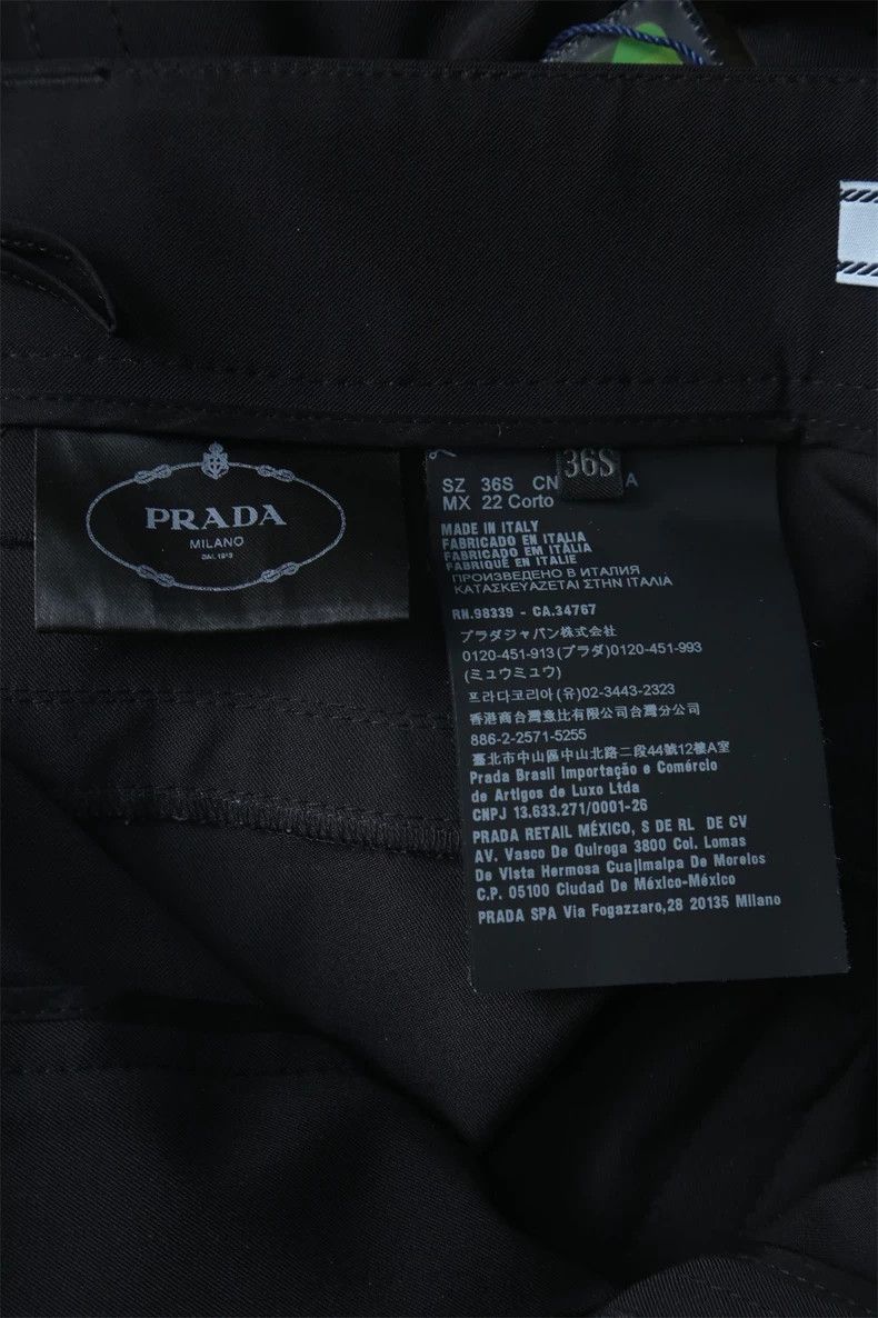 Prada Prada Black casual pants 2505-Nextarrow Size US 36 / EU 52 - 6 Thumbnail