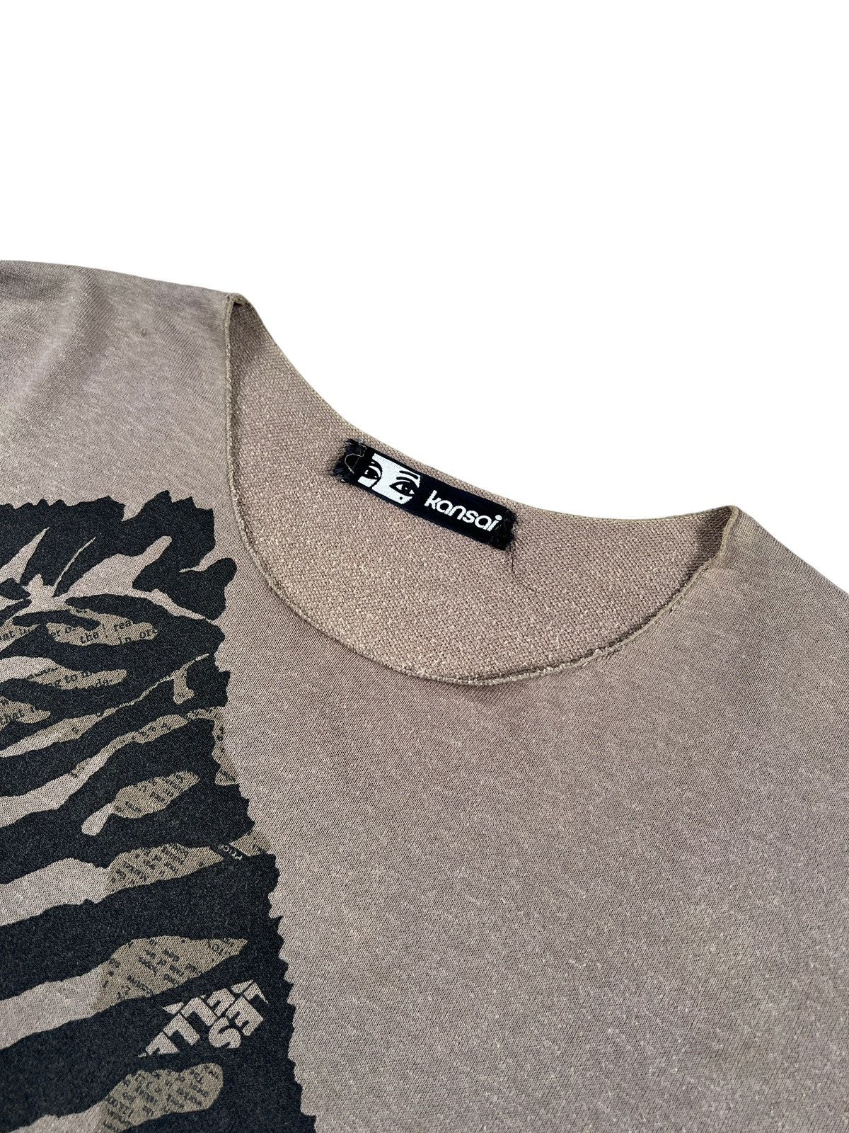 Kansai Yamamoto Archive Kansai Eye ‘La Savanne” Boxy Cut Deconstruct Tops Size US L / EU 52-54 / 3 - 6 Thumbnail