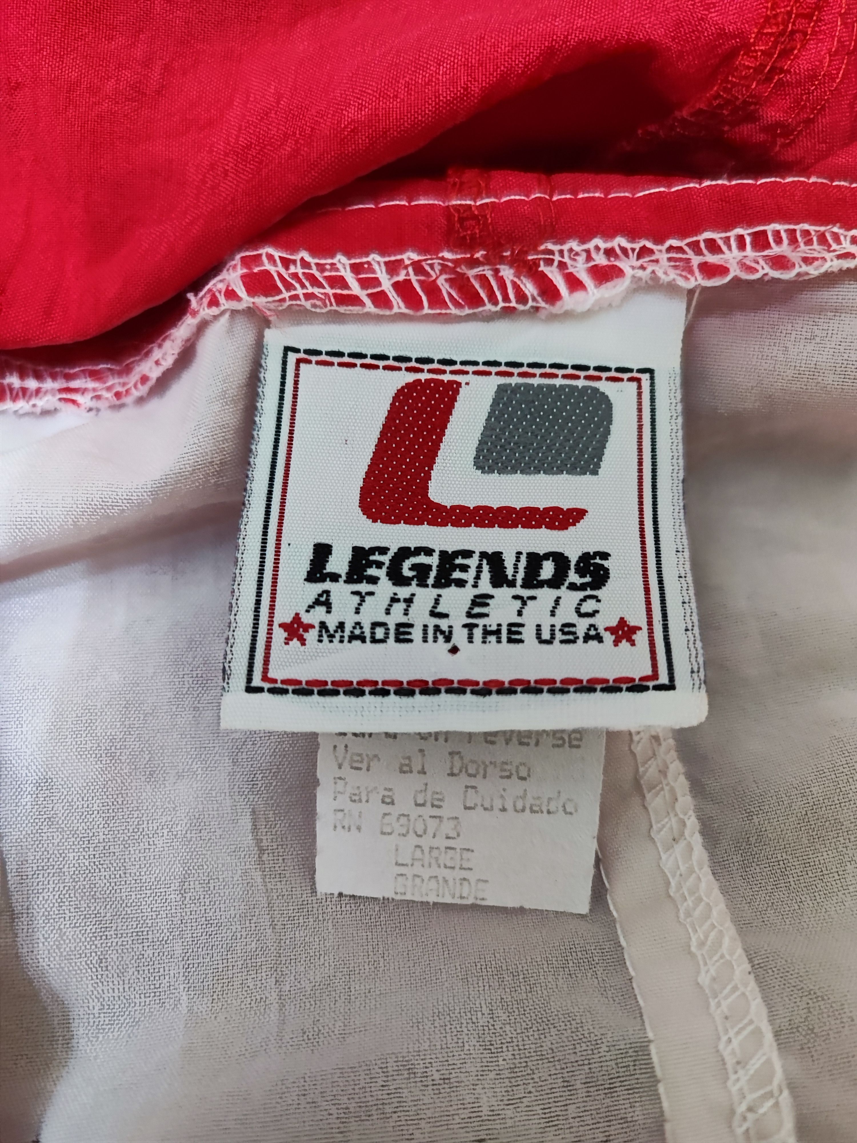 Vintage Vintage Legends Athletic USA Embroidered Hoodie Jacket Size US L / EU 52-54 / 3 - 8 Thumbnail