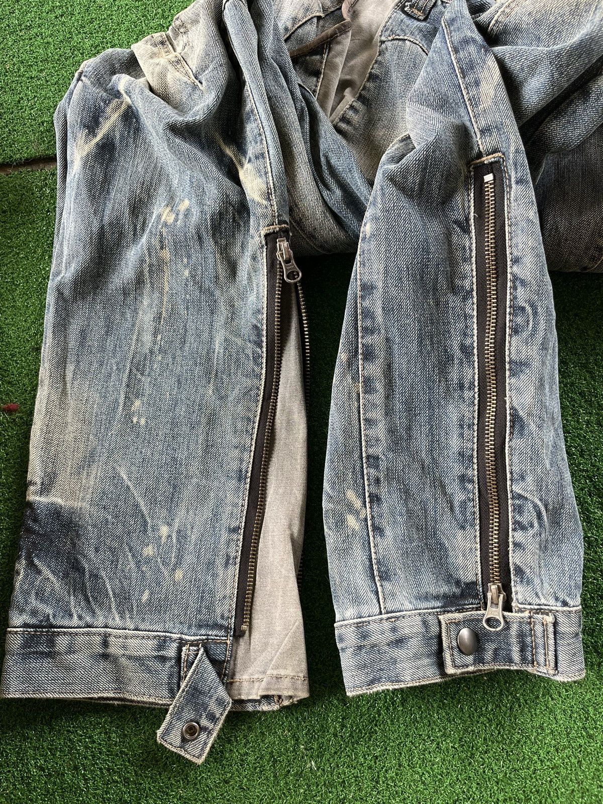 Japanese Brand × PPFM 🔥RARE PPFM Mad Punk Distressed Denime Jeans 🇯🇵 Size US 32 / EU 48 - 16 Thumbnail