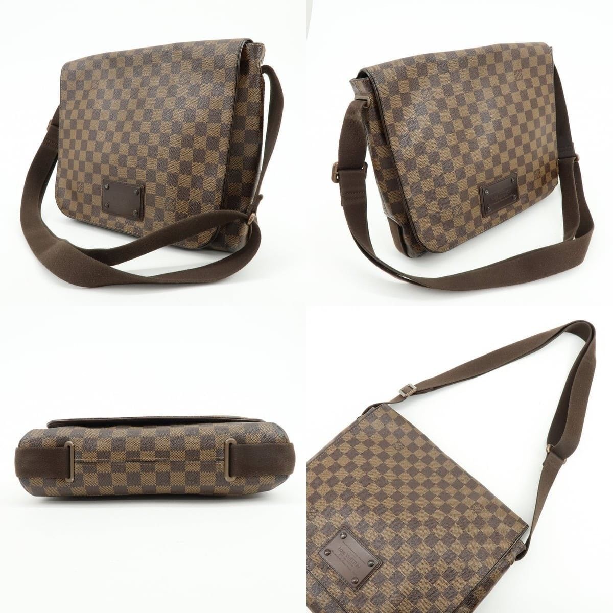 Louis Vuitton Louis Vuitton Damier Ebene Brooklyn Messenger Bag Size ONE SIZE - 3 Thumbnail