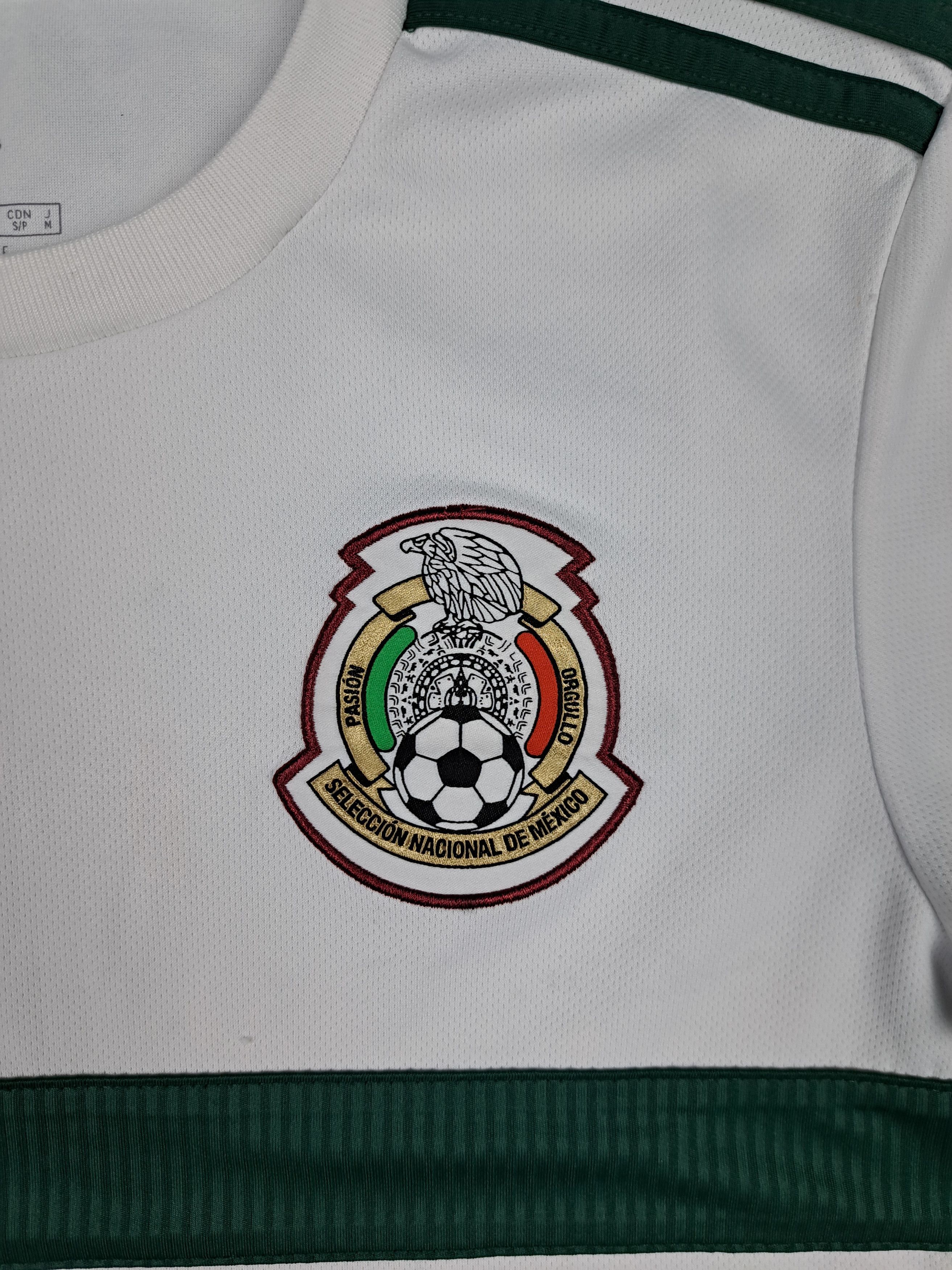 Adidas Mexico 2018 Away Kit Soccer Jersey Blokecore Football Size US S / EU 44-46 / 1 - 3 Thumbnail