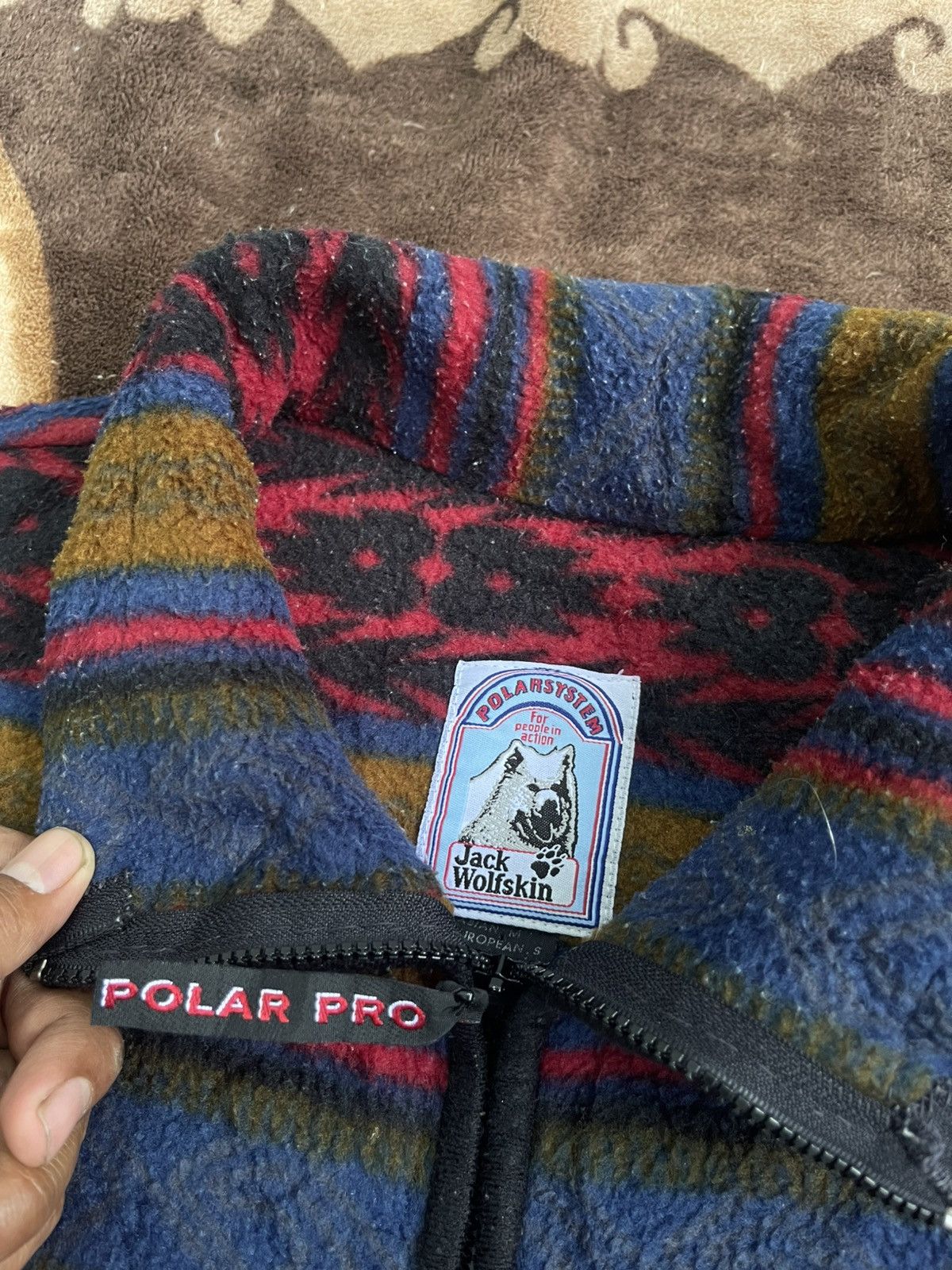 Jack Wolfskin Vintage Jack Wolfskin Fleece Jacket Size US M / EU 48-50 / 2 - 2 Thumbnail