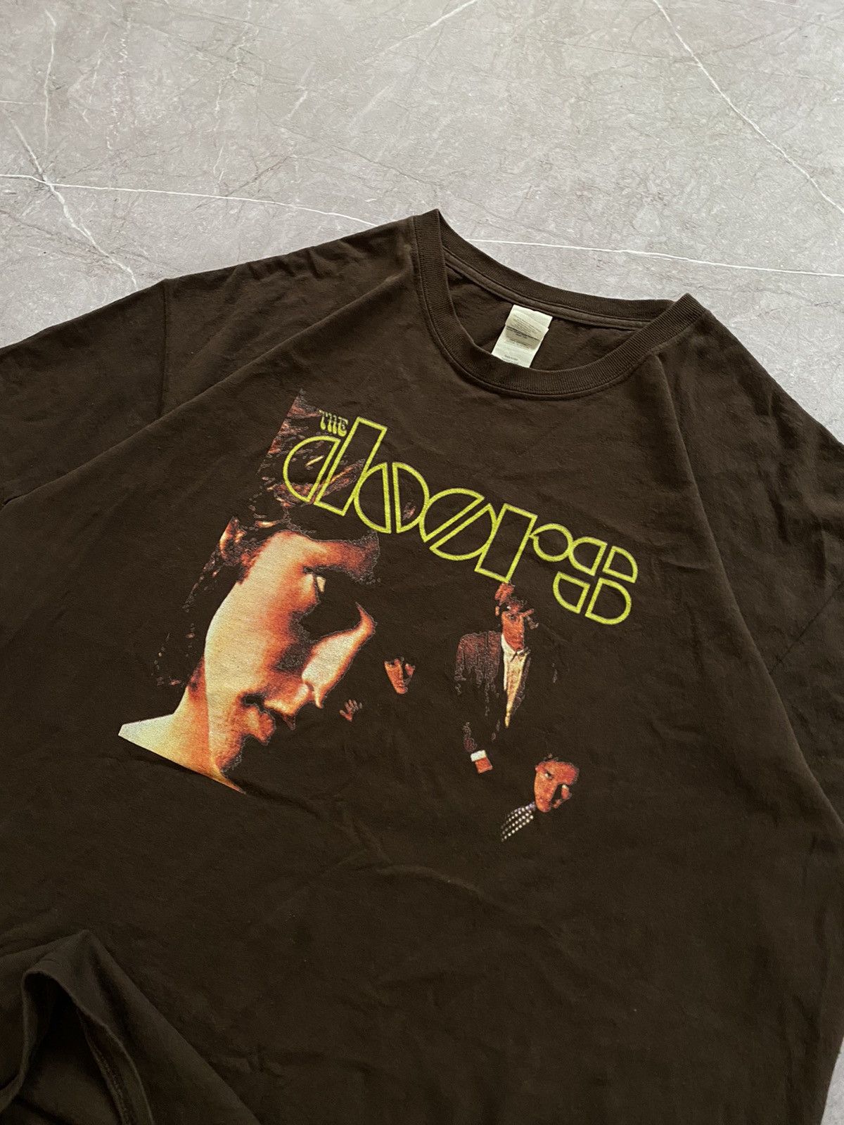Band Tees × Vintage Vintage Y2K The Doors Band Rock T Shirt Jim Morrison Retro Size US XL / EU 56 / 4 - 3 Thumbnail