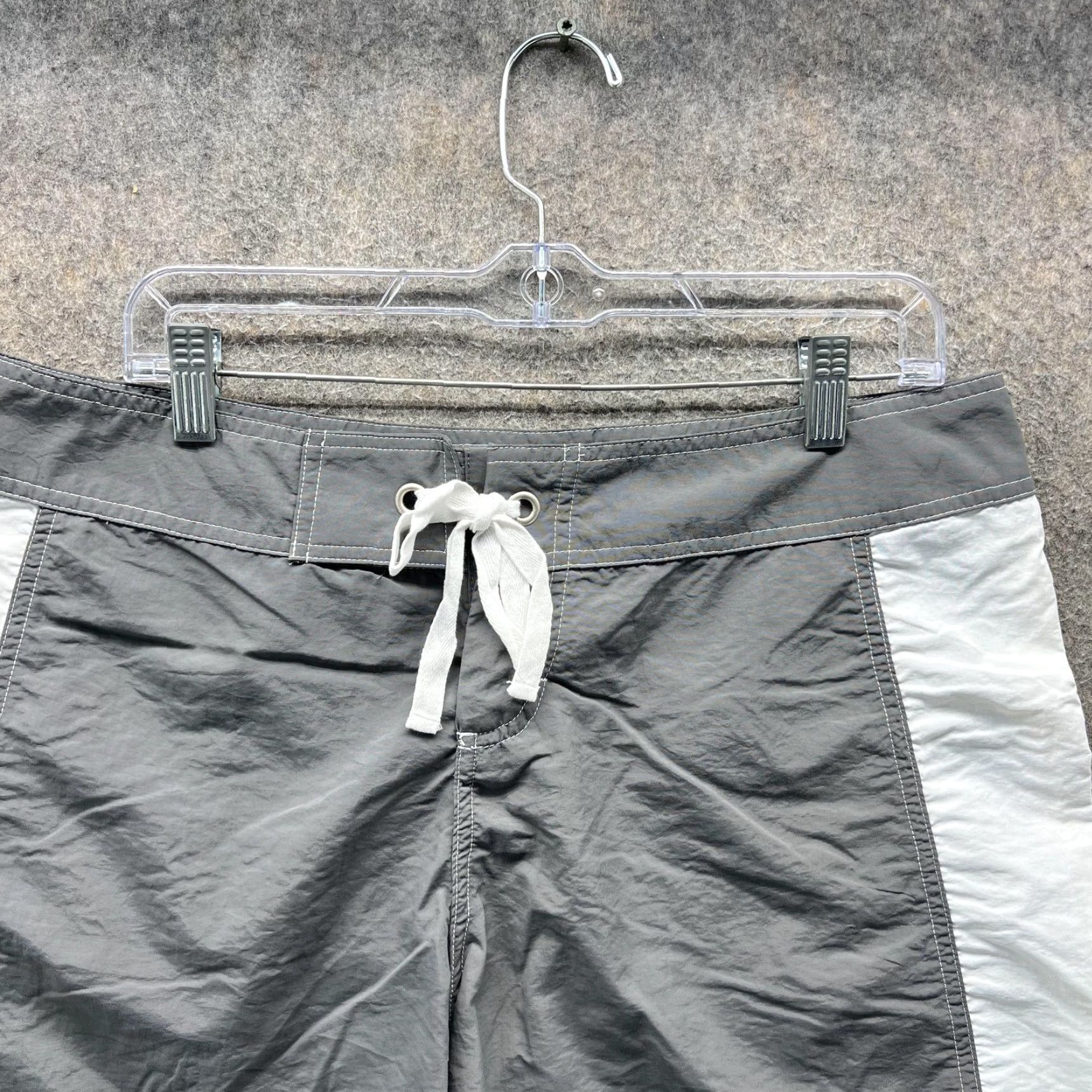 Tommy Bahama Tommy Bahama Womens Swim Trunks Colorblock Quick Dry Board Shorts Gray Medium Size 32" / US 10 / IT 46 - 6 Thumbnail