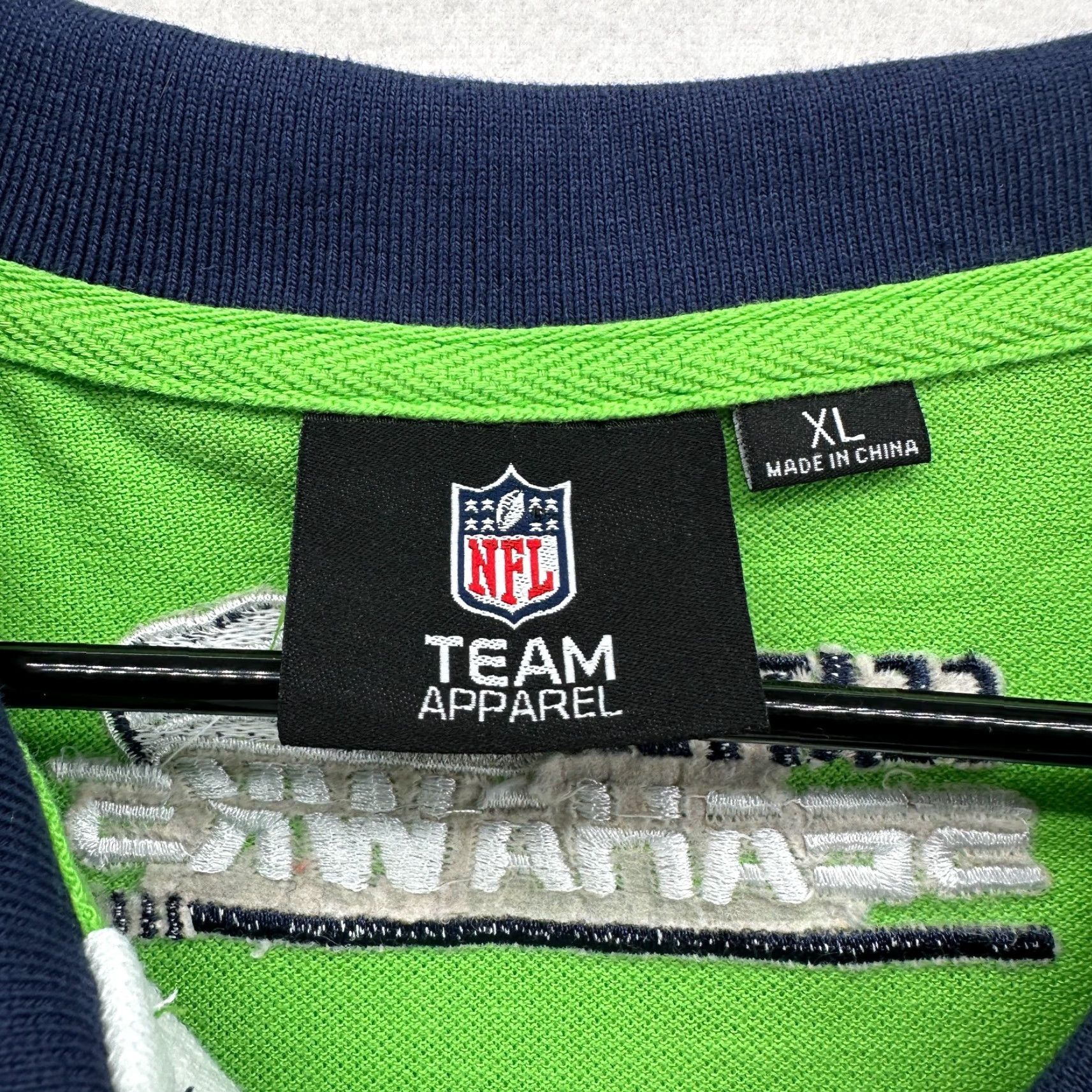 NFL NFL Seattle Seahawks Polo Shirts Multicolor Men's XL Colorblock Polo Shirt Sunday Football Casual Shirts Size US XL / EU 56 / 4 - 5 Thumbnail
