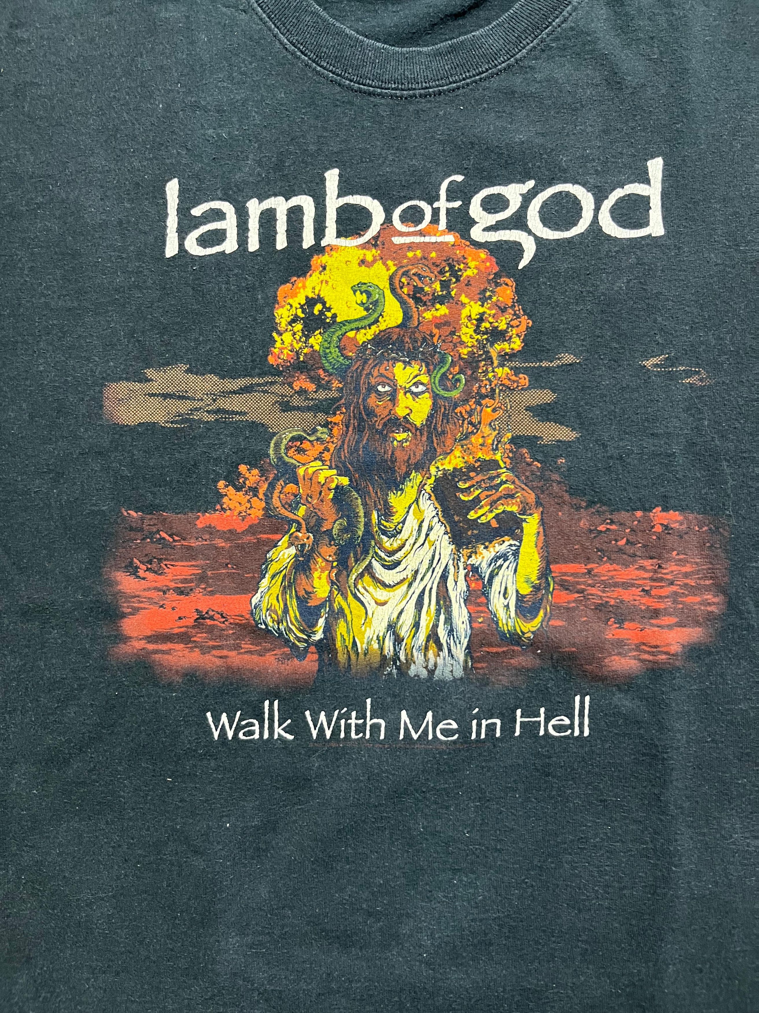 Vintage Vintage Lamb Of God Size US XL / EU 56 / 4 - 2 Thumbnail