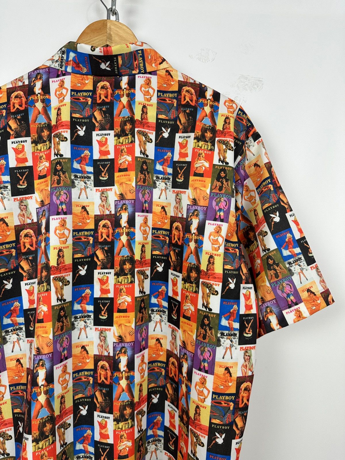 Playboy Vintage Playboy Magazine Cover All Over Print Button Shirt Size US L / EU 52-54 / 3 - 16 Thumbnail