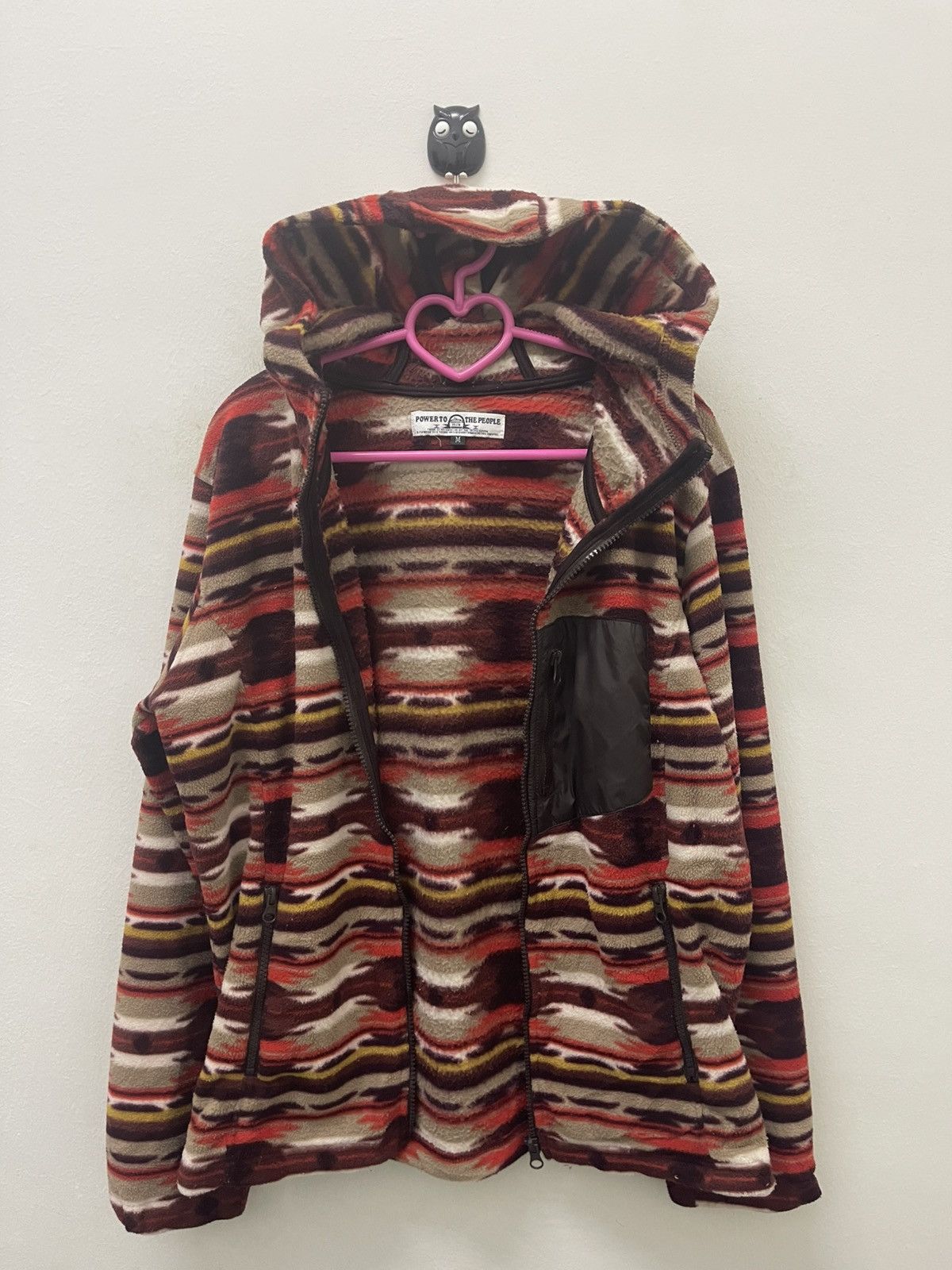 Rare Vintage POWER TO THE PEOPLE American Navajo Design
