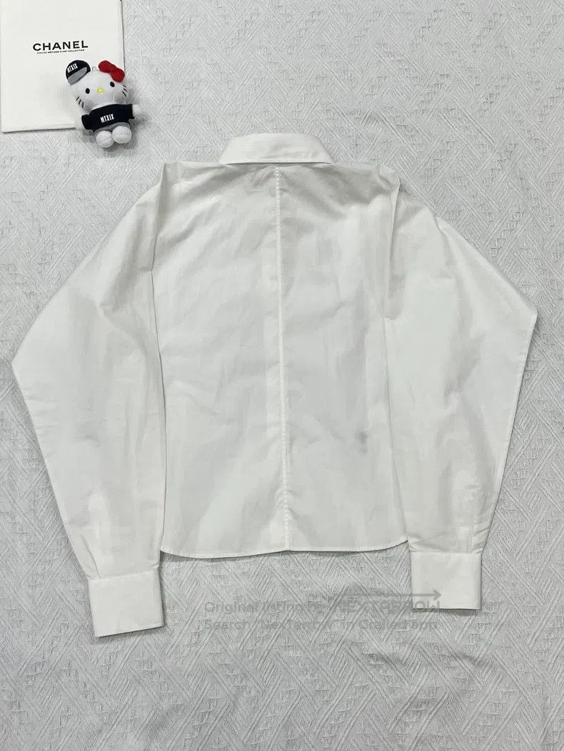 Dior Dior White little bee shirt Size XXS / US 00 / IT 34 - 3 Thumbnail