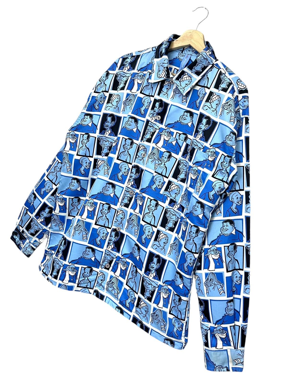 Fubu 🔥DOPE!💥90’s Y2k FUBU Full Print Characters JNCO Style Size US L / EU 52-54 / 3 - 5 Thumbnail